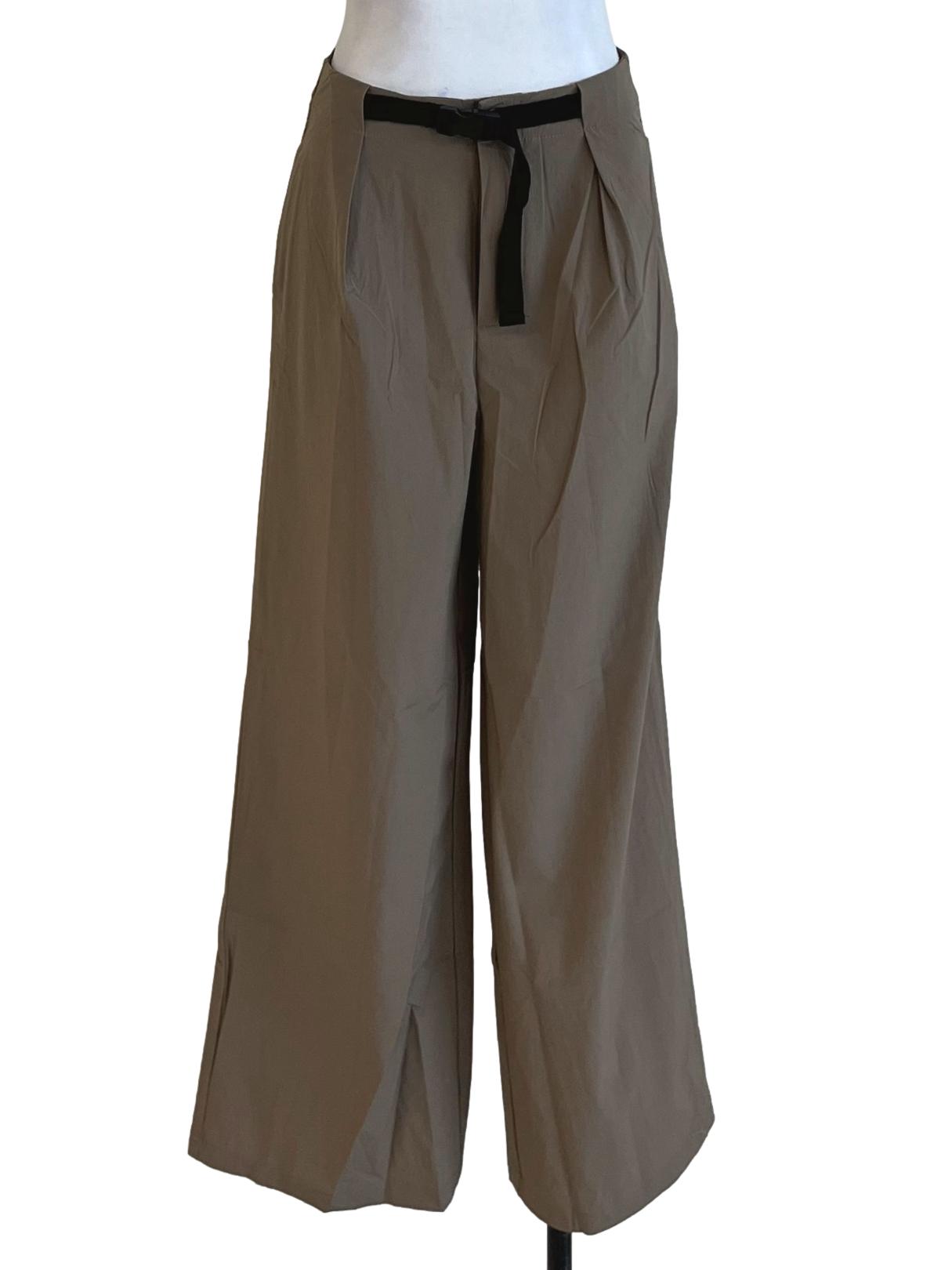 Brown Sean Buckled Pants
