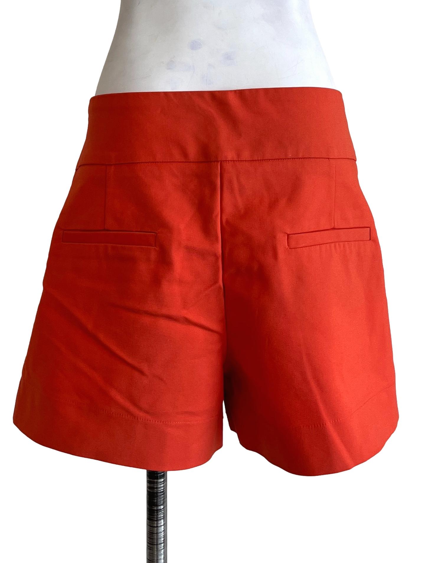 Neon Orange Boyfriend Short