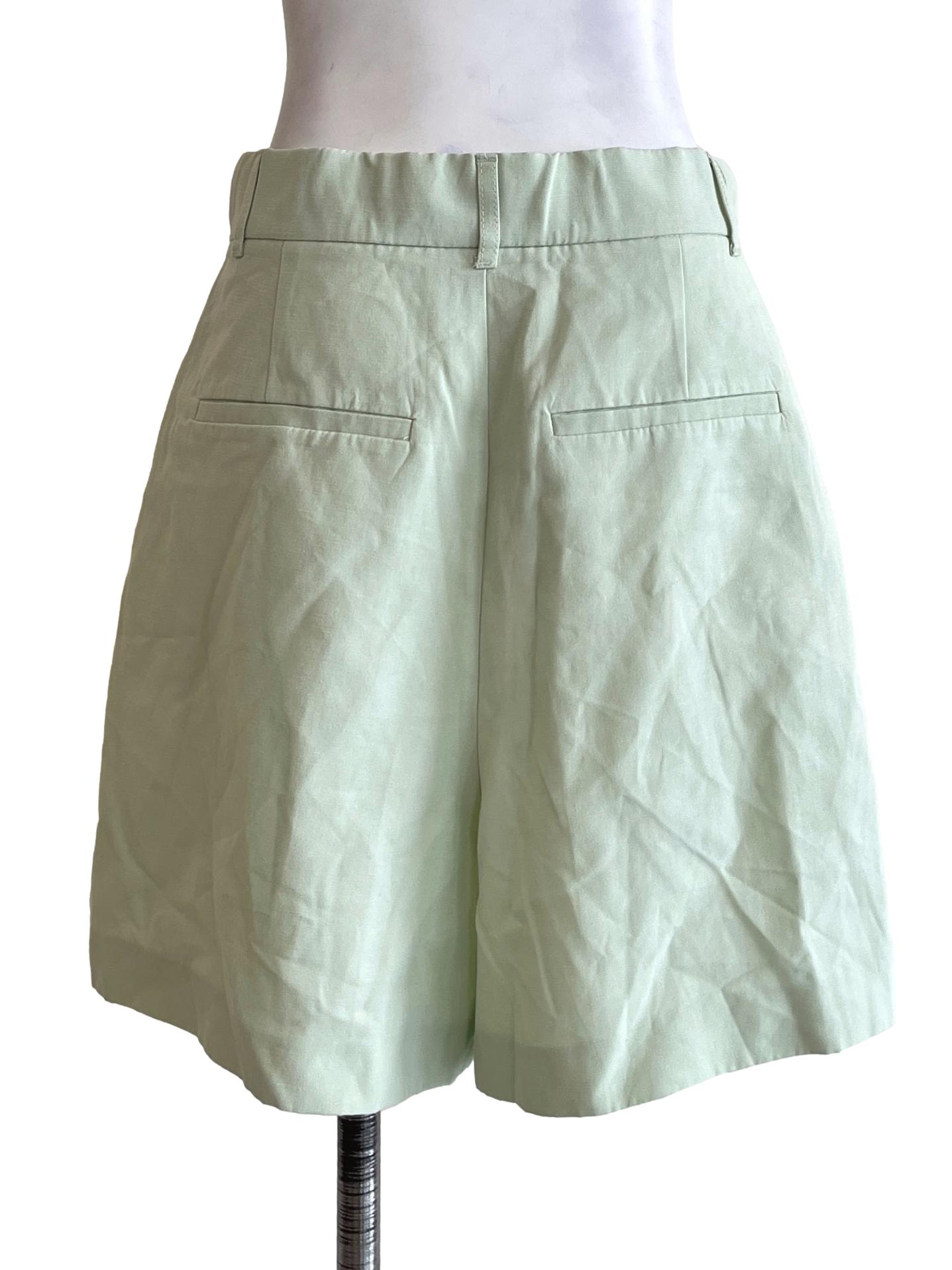 Mint Green Boyfriend Short