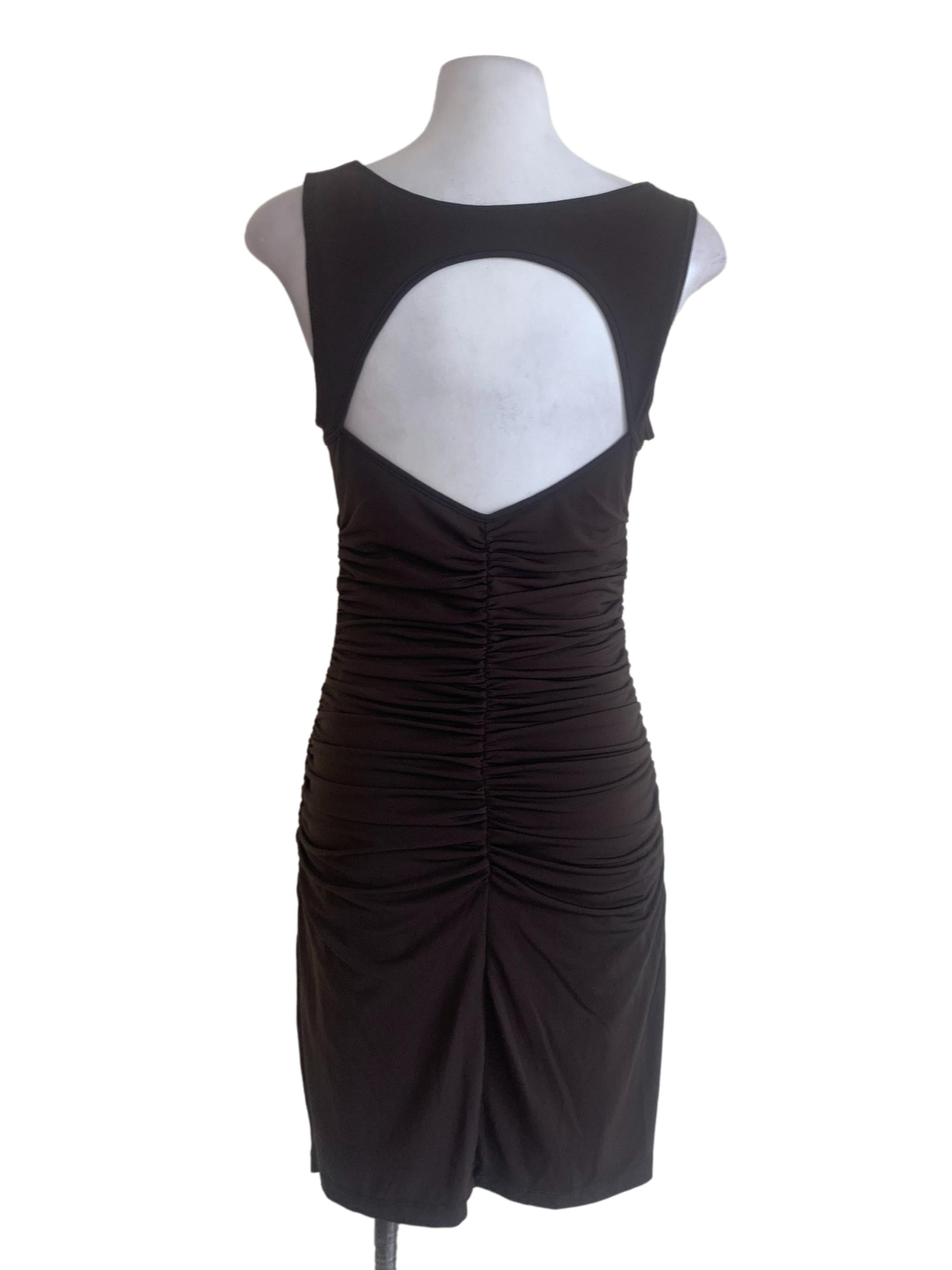 Mocha Brown Bodycon Dress