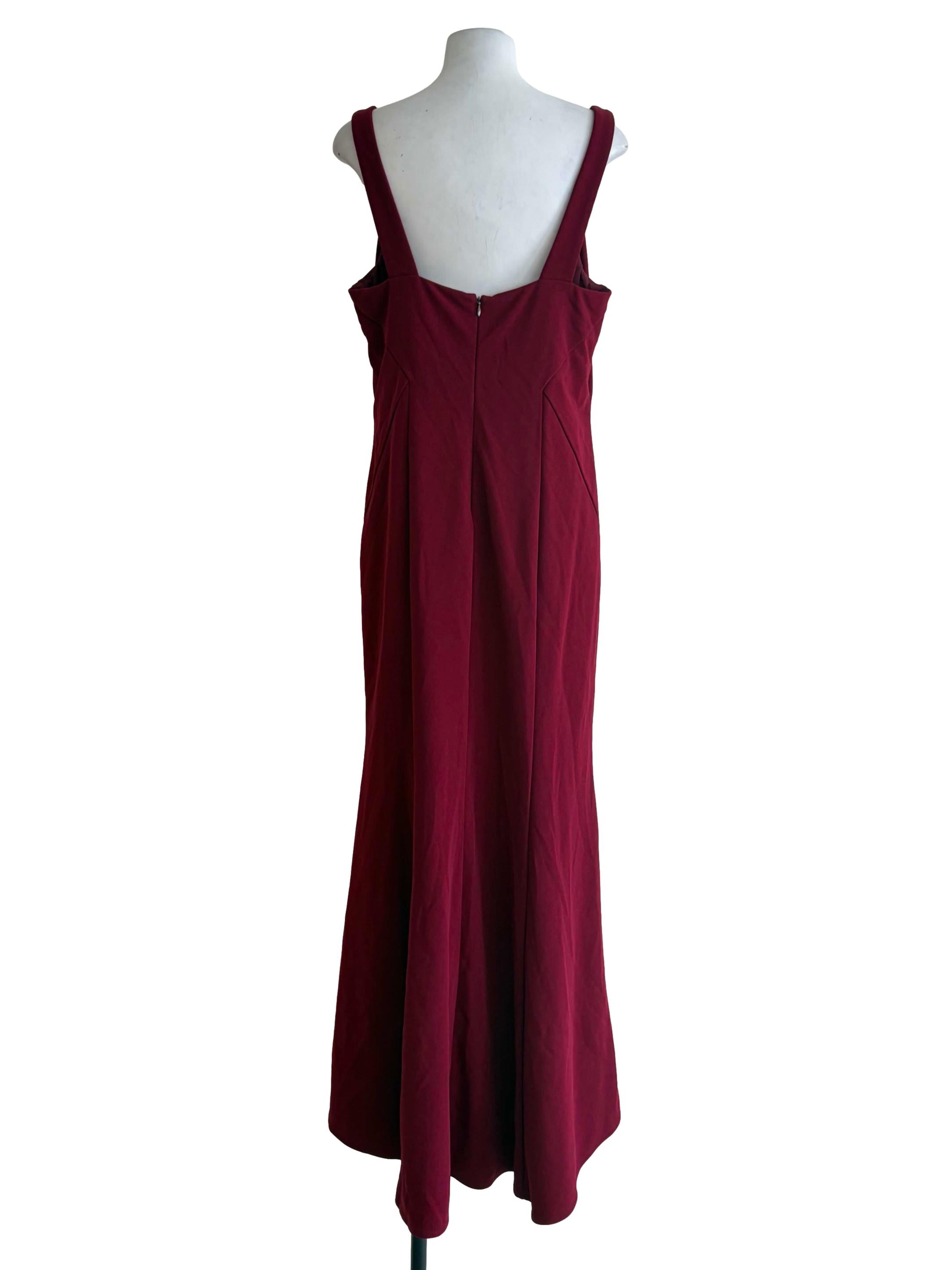 Garnet Red Bodycon Dress