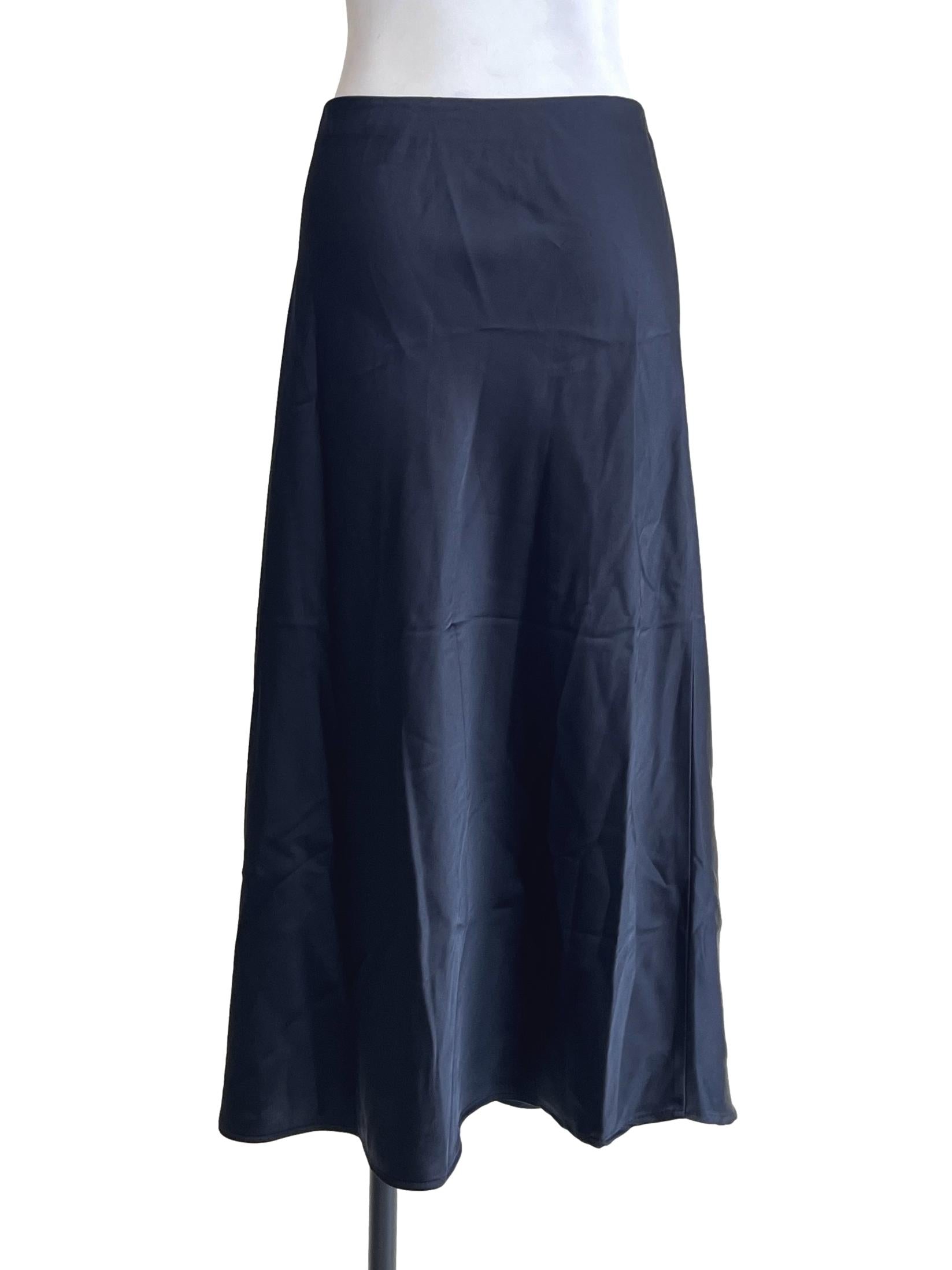 Denim Blue A-Line Skirt
