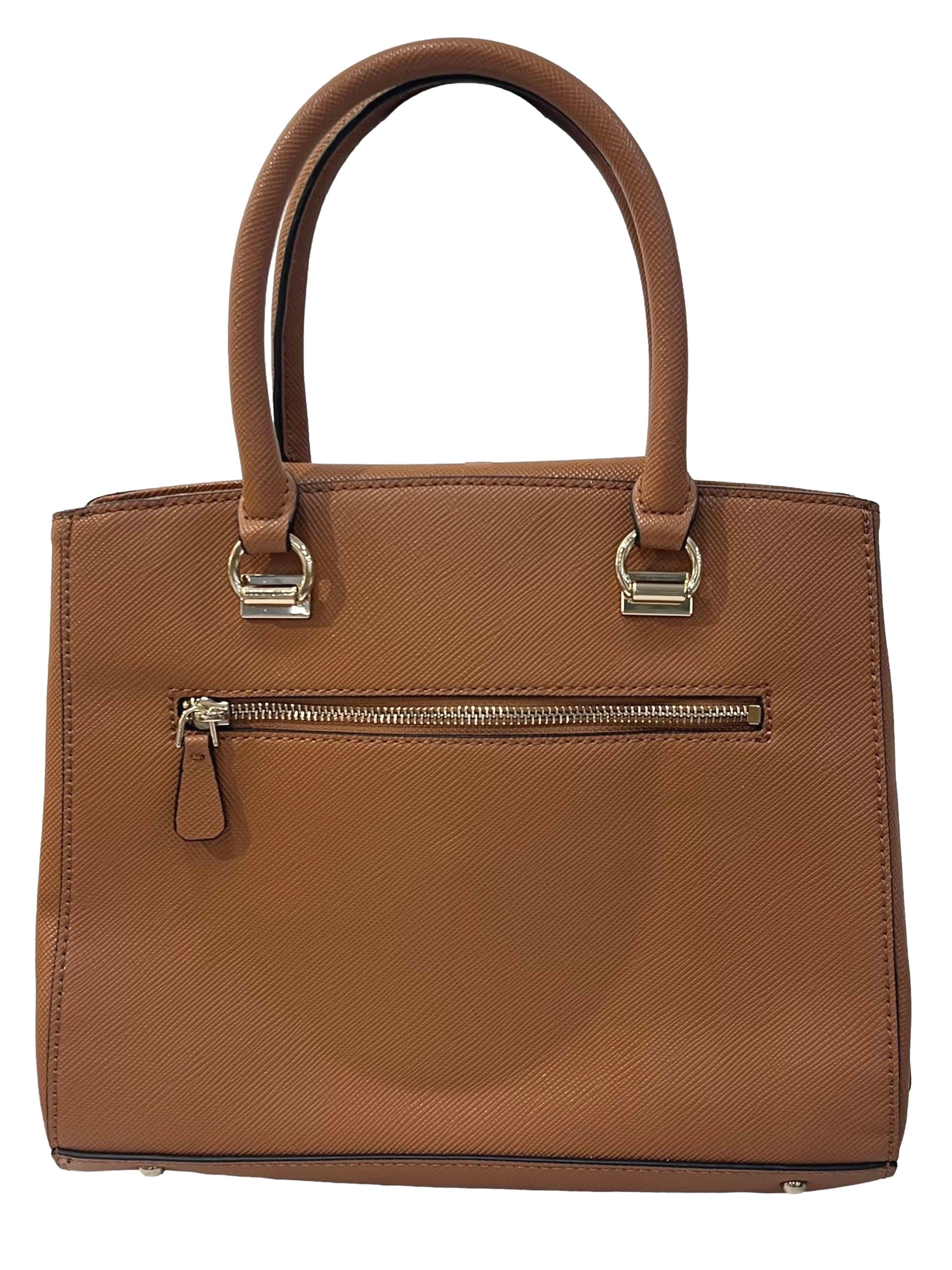 Brown Leather Medium Handbag CSN