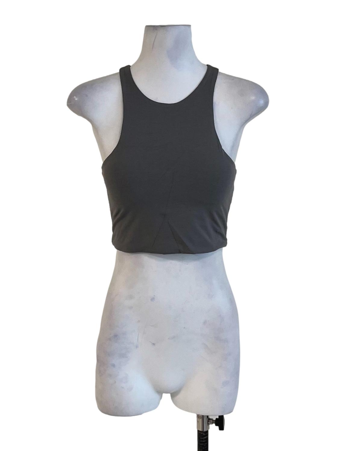 Grey Harper Racercut Padded Top