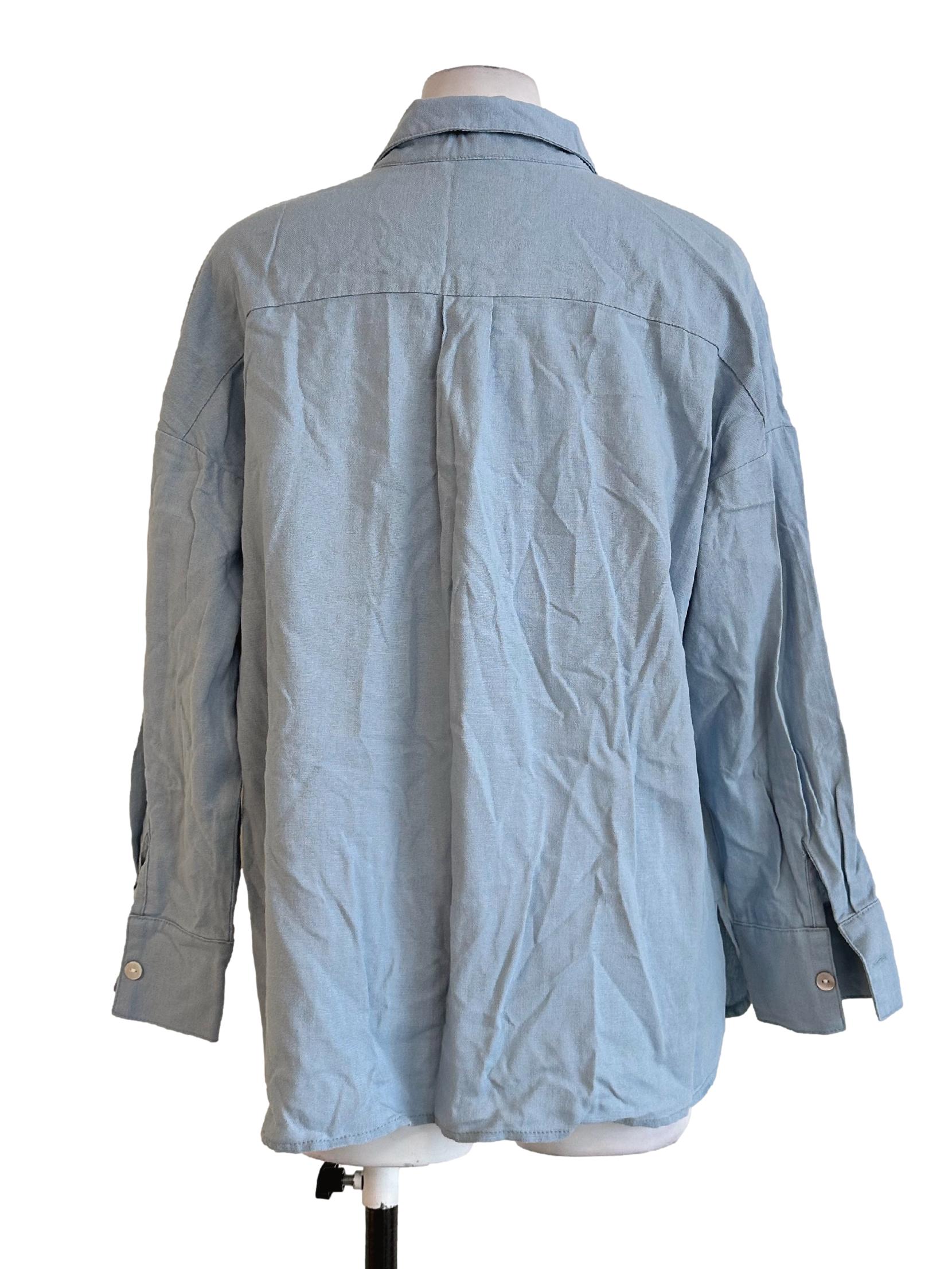 Light Blue Collar Blouse TCL