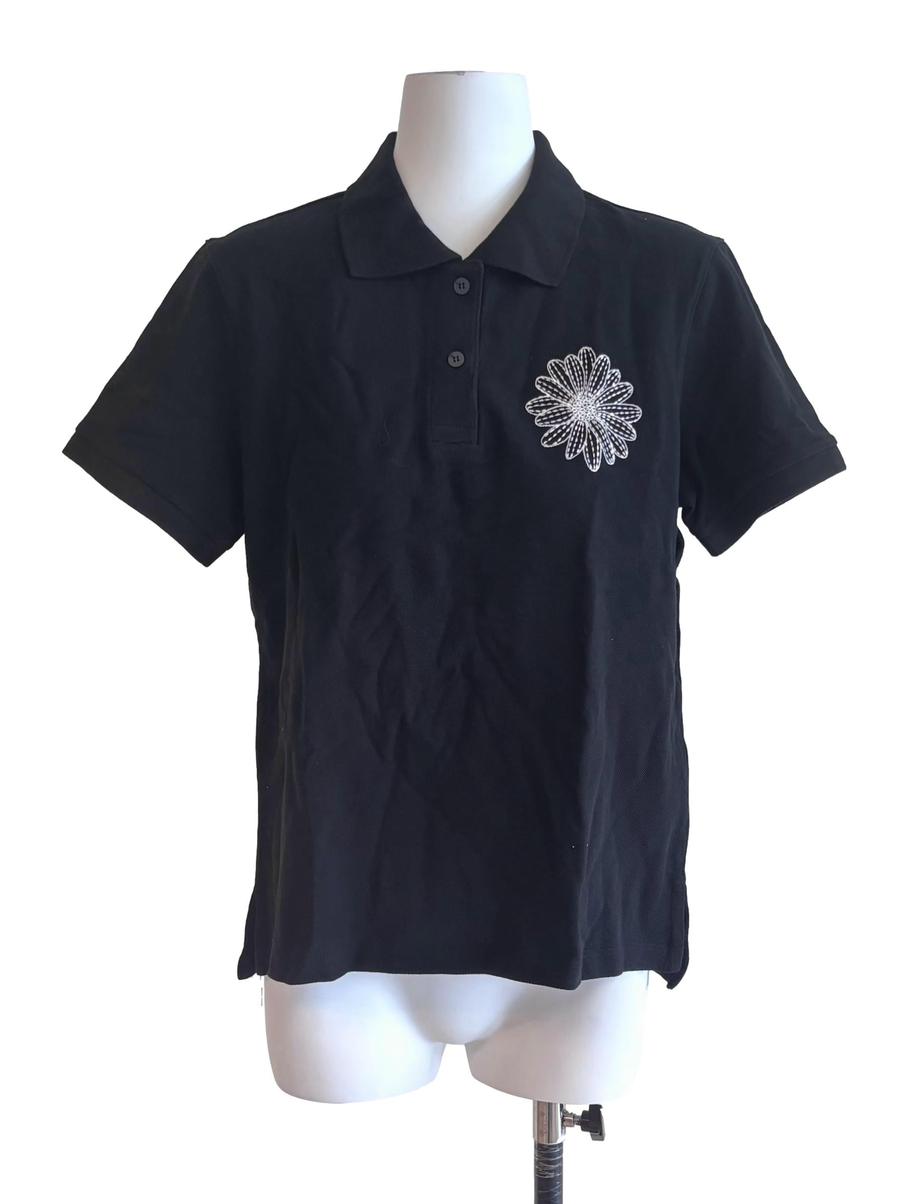 Jet Black Polo Tee