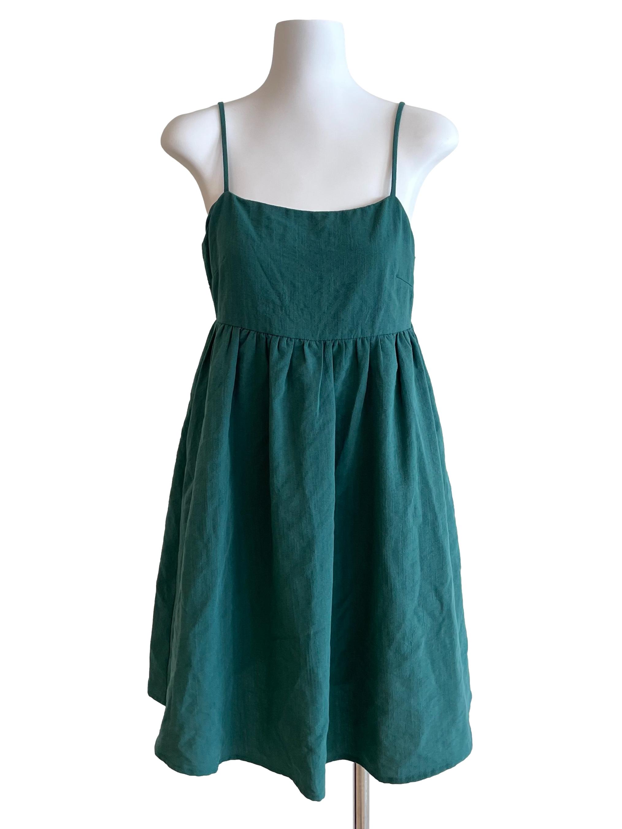 Pine Green Jumper Dress