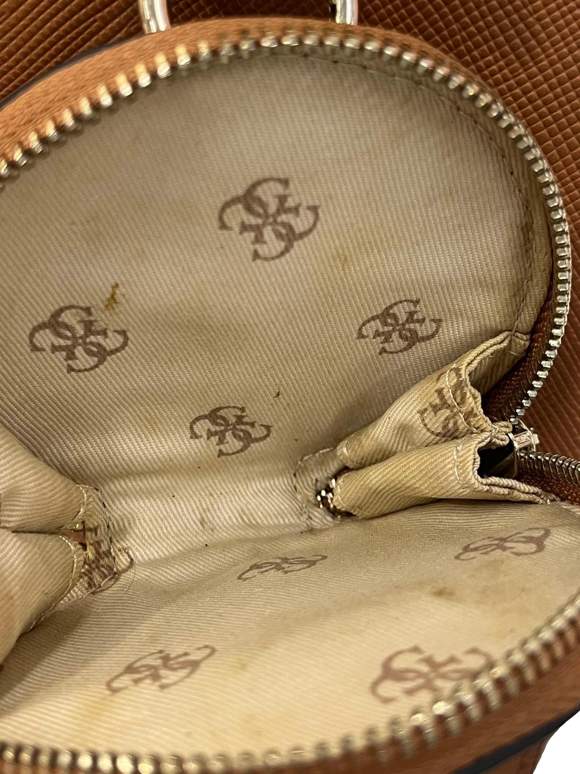 Brown Leather Medium Handbag CSN