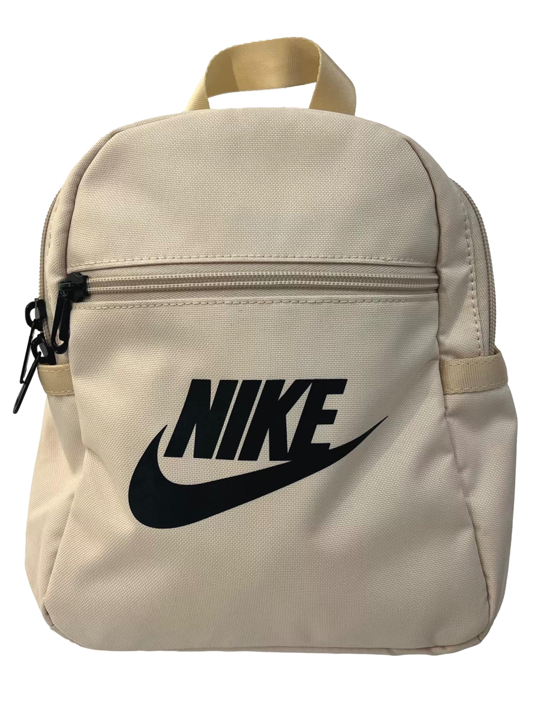 Light Beige Black Logo Mini Backpack CSN