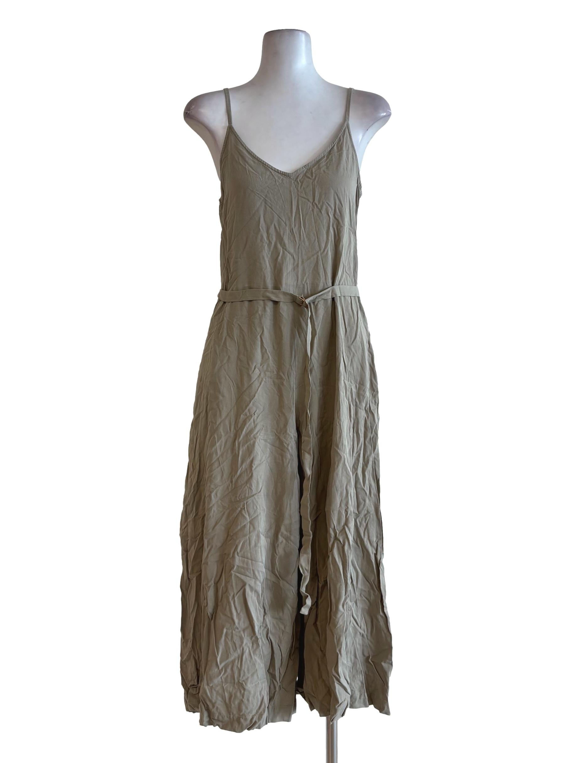 Sage Green Quarter Jumpsuit