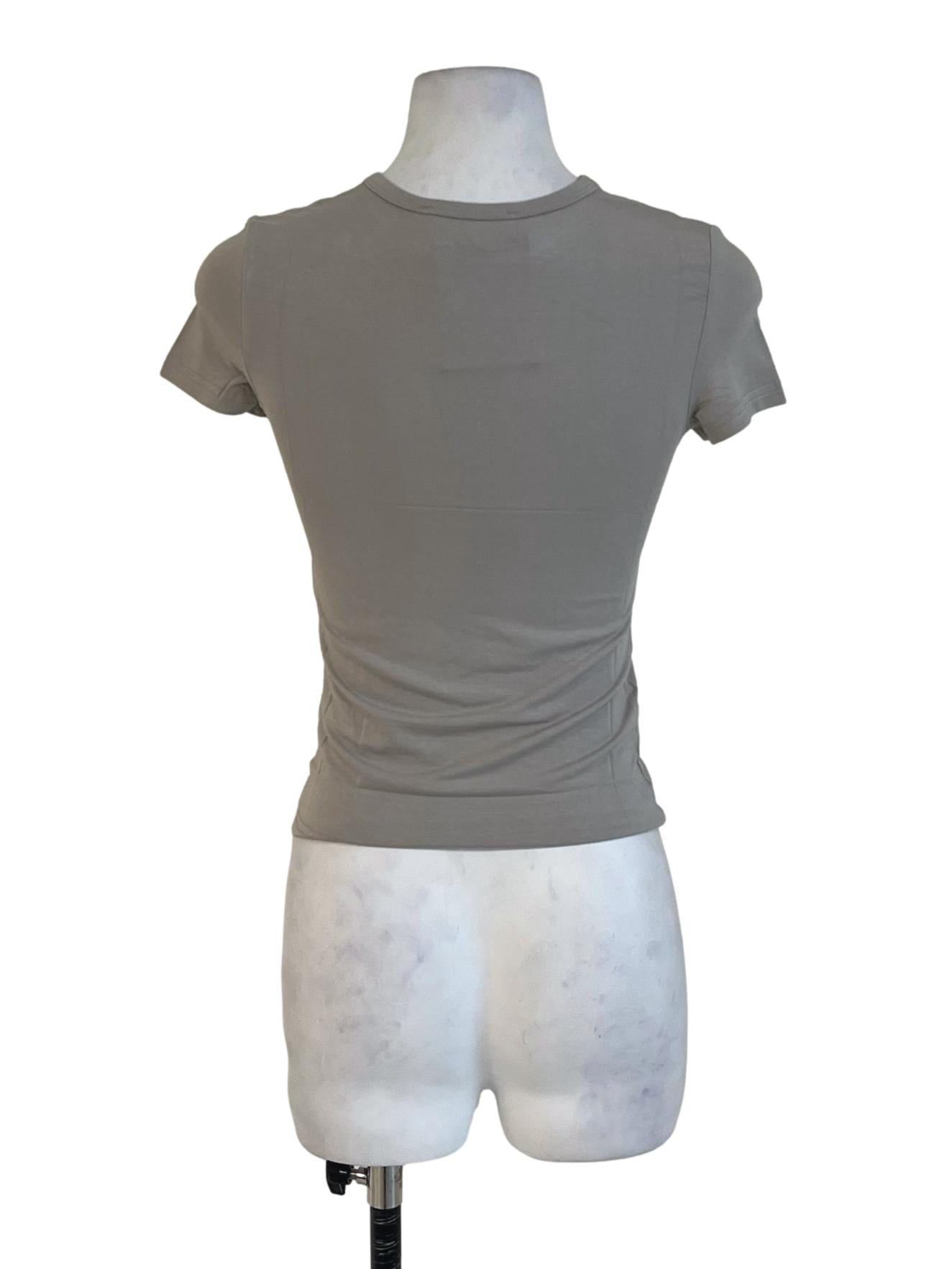 Light Grey Brooklyn Baby Tee