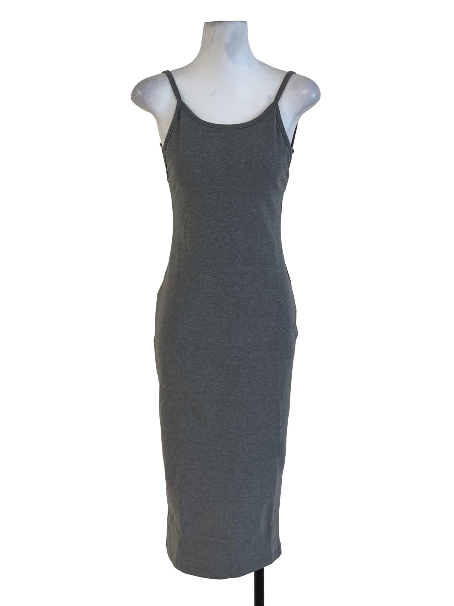Grey Reine Low Back Padded Dress
