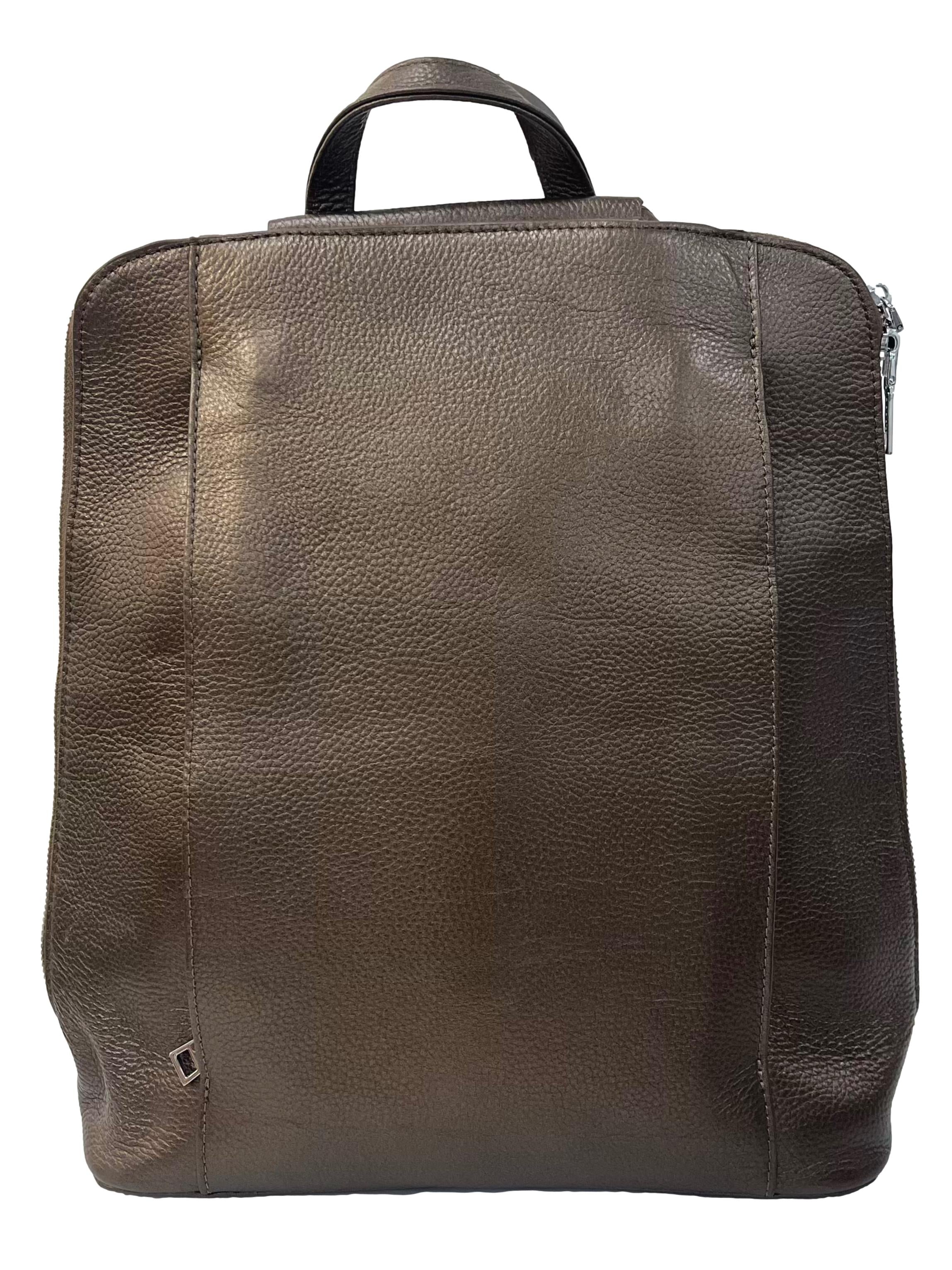 Brown Leather Backpack CSN