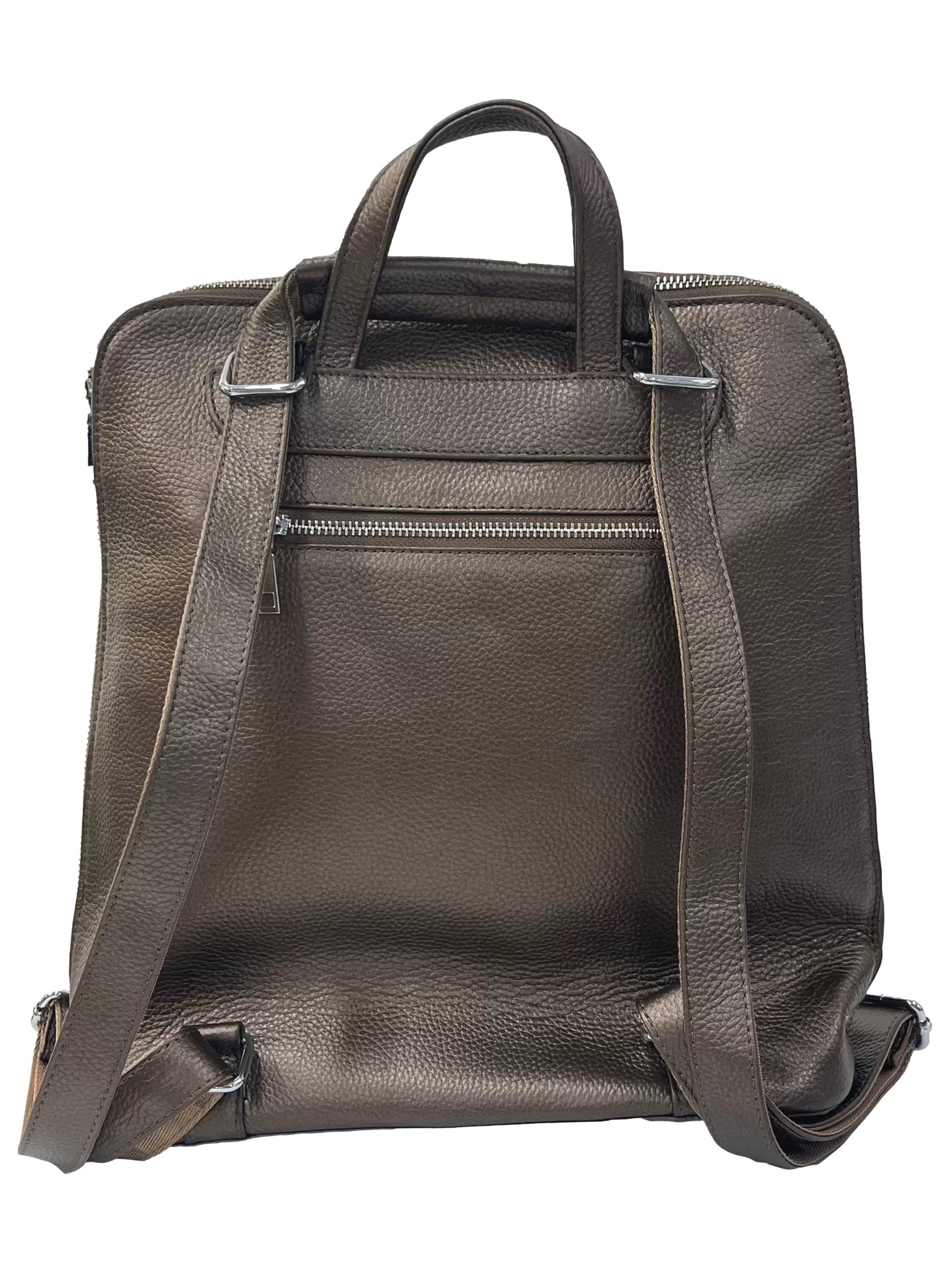 Brown Leather Backpack CSN