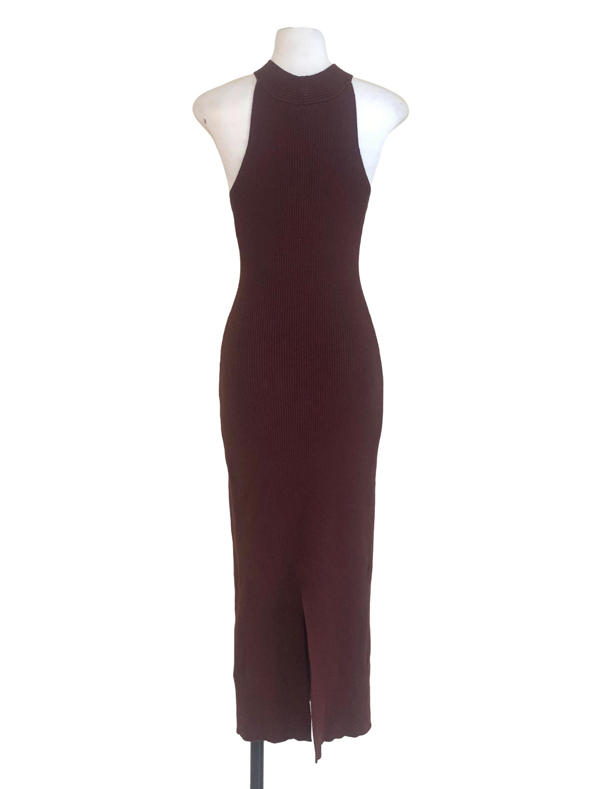 Syrup Brown Bodycon Dress