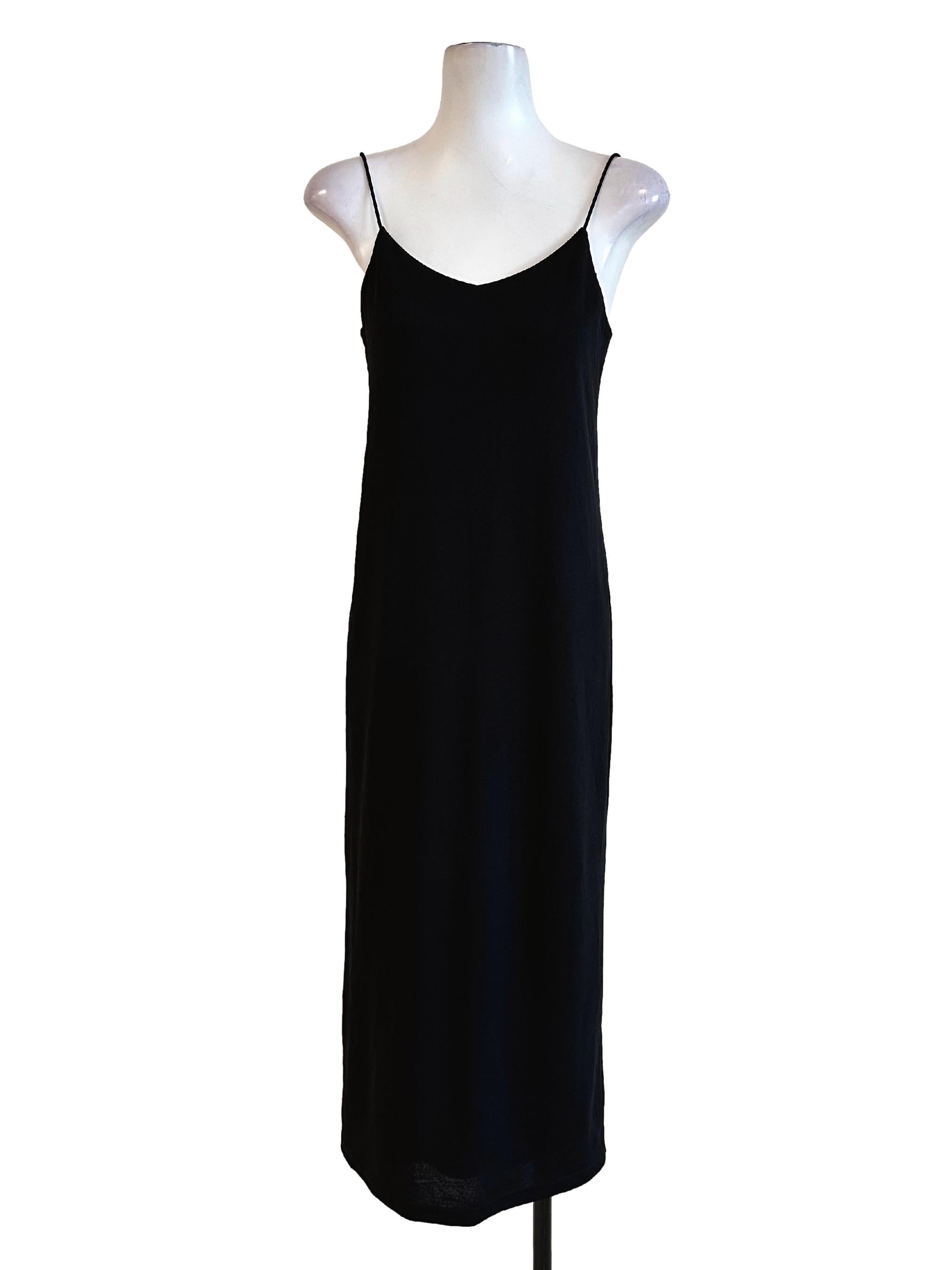 Black Spaghetti Straps Dress LB