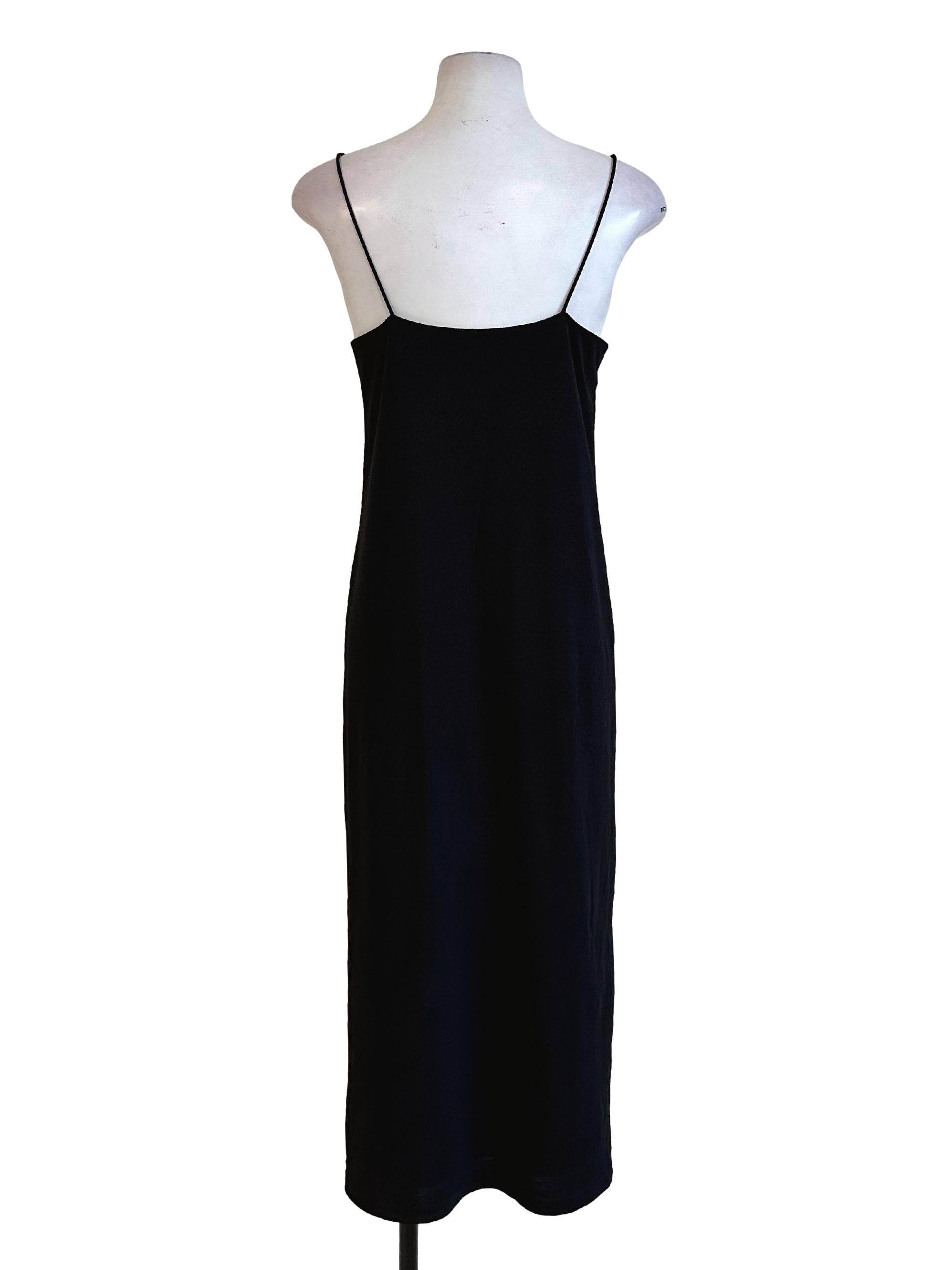 Black Spaghetti Straps Dress LB