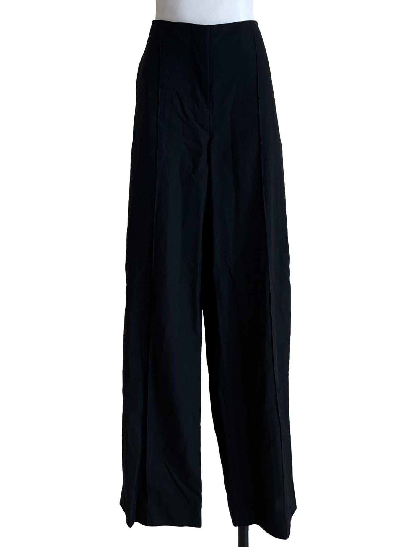 Black Straight Formal Pants