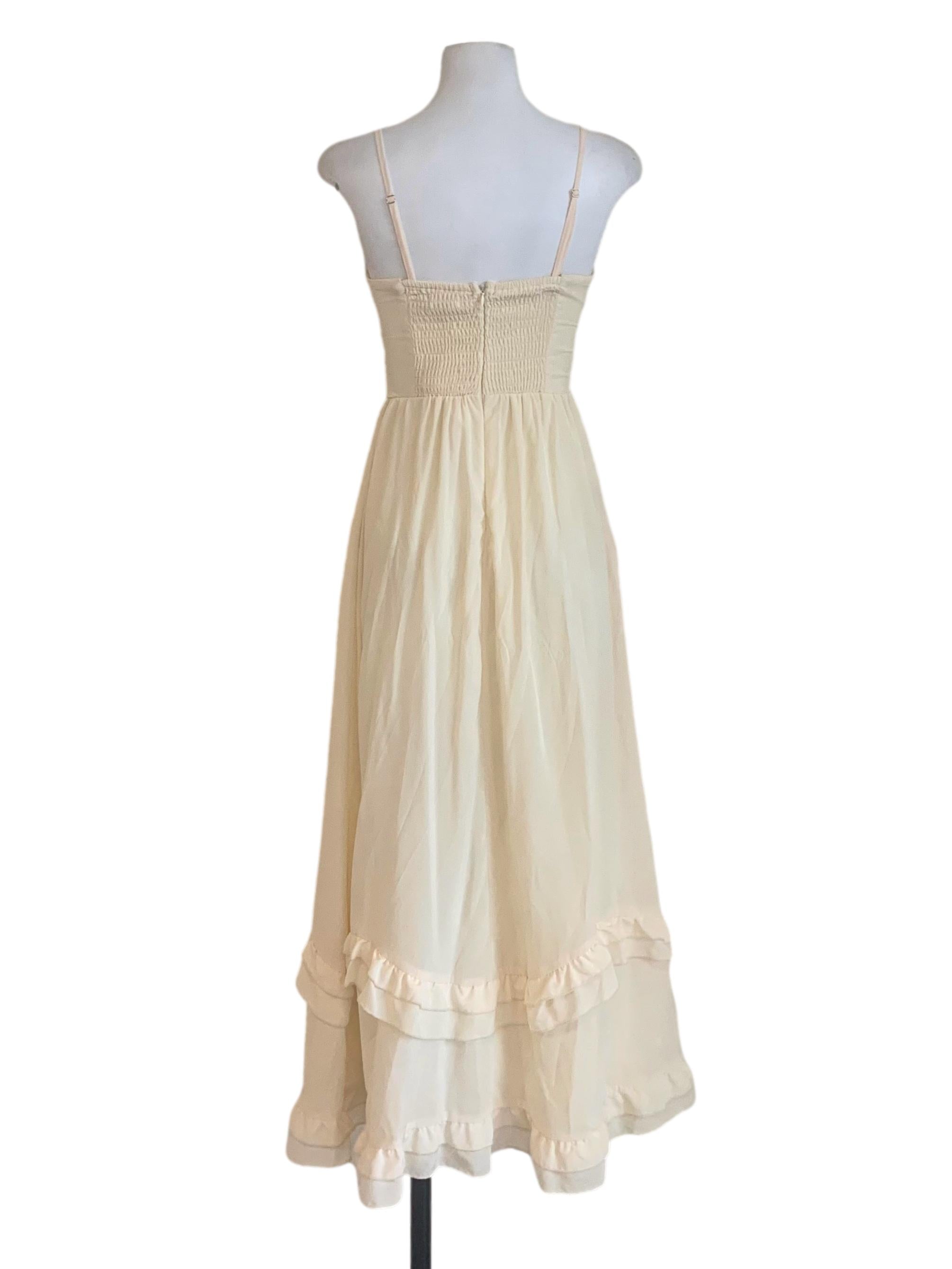 Banana Yellow Bouffant Dress