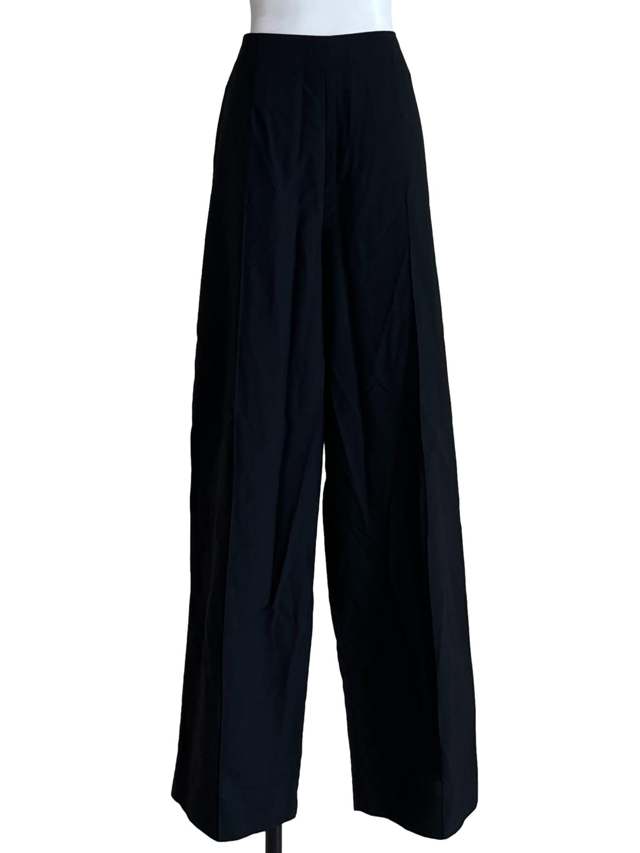 Black Straight Formal Pants