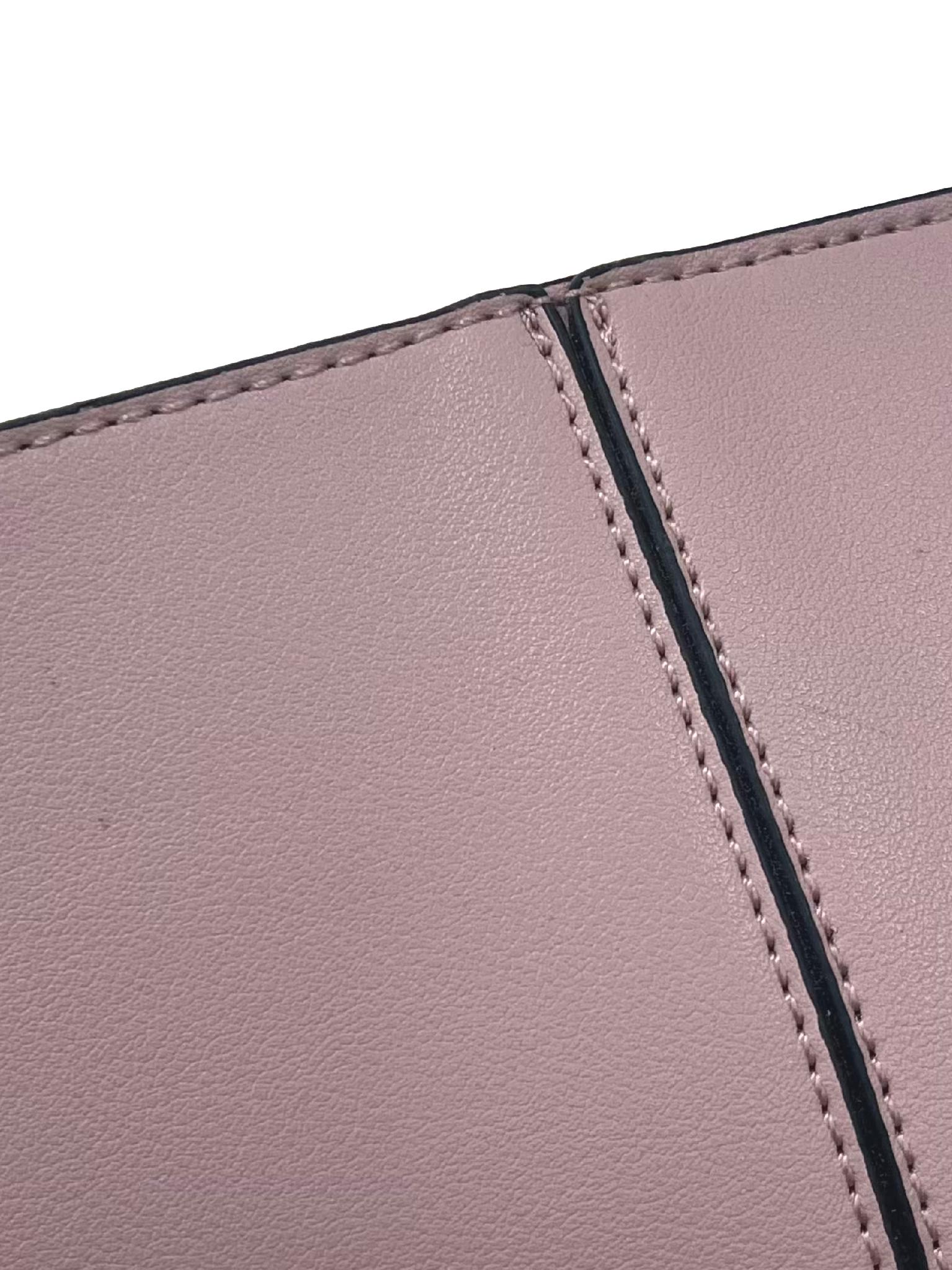Pink Leather Shoulder Bag CSN