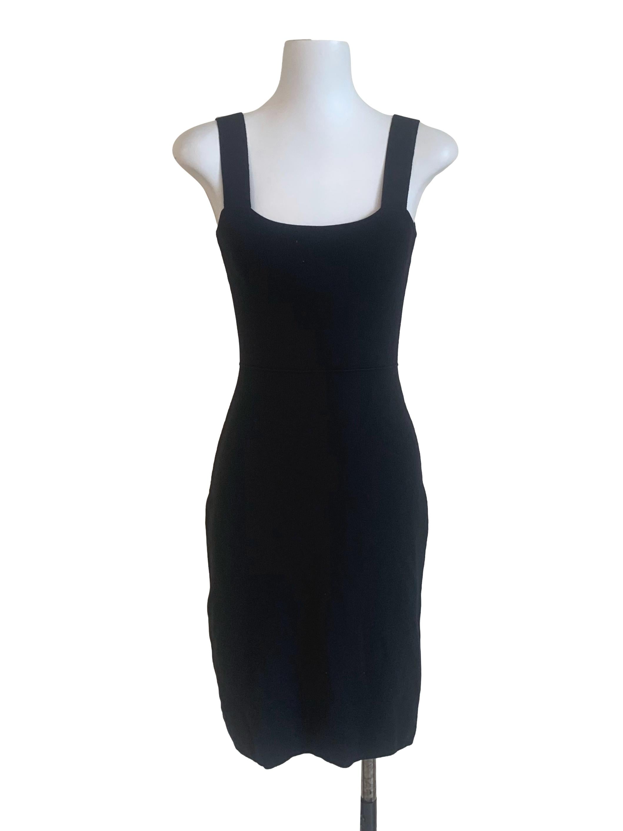 Crow Black Sheath Dress TCL
