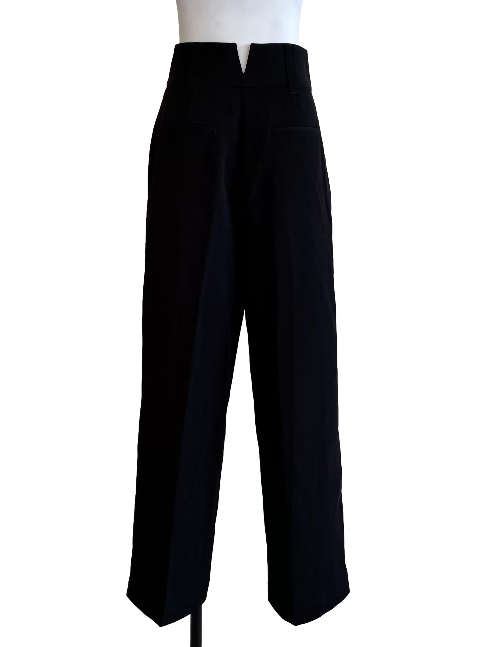 Onyx Black Slim Fit Pants