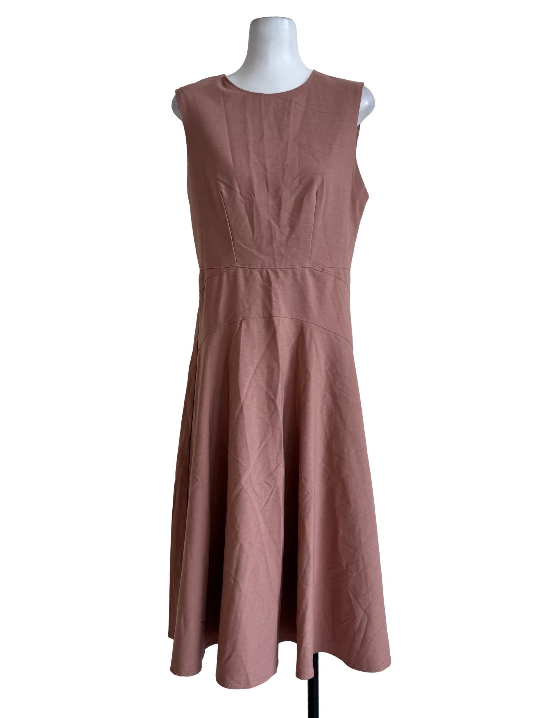Blush Pink A-Line Dress