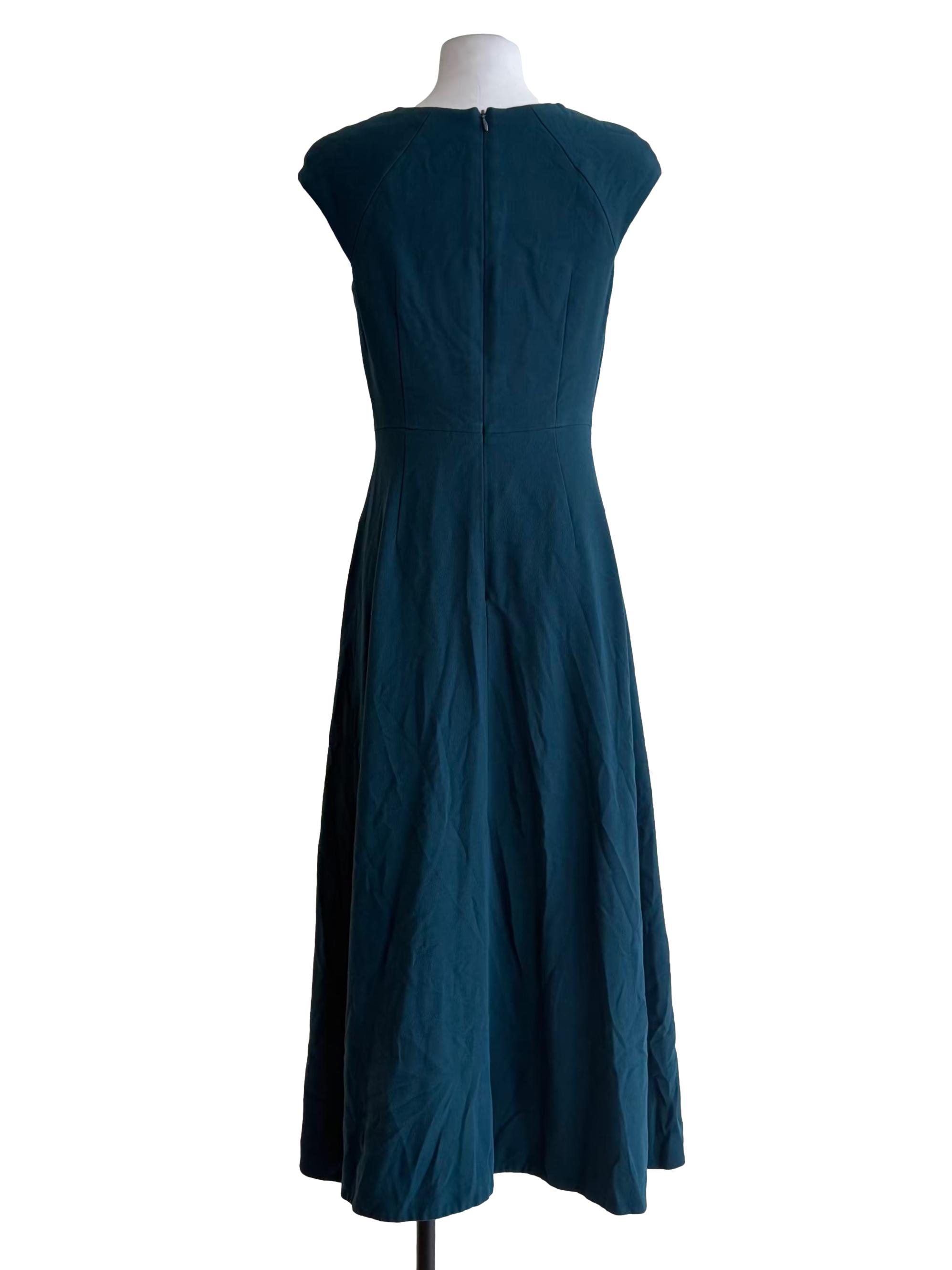 Teal Green A-Line Dress