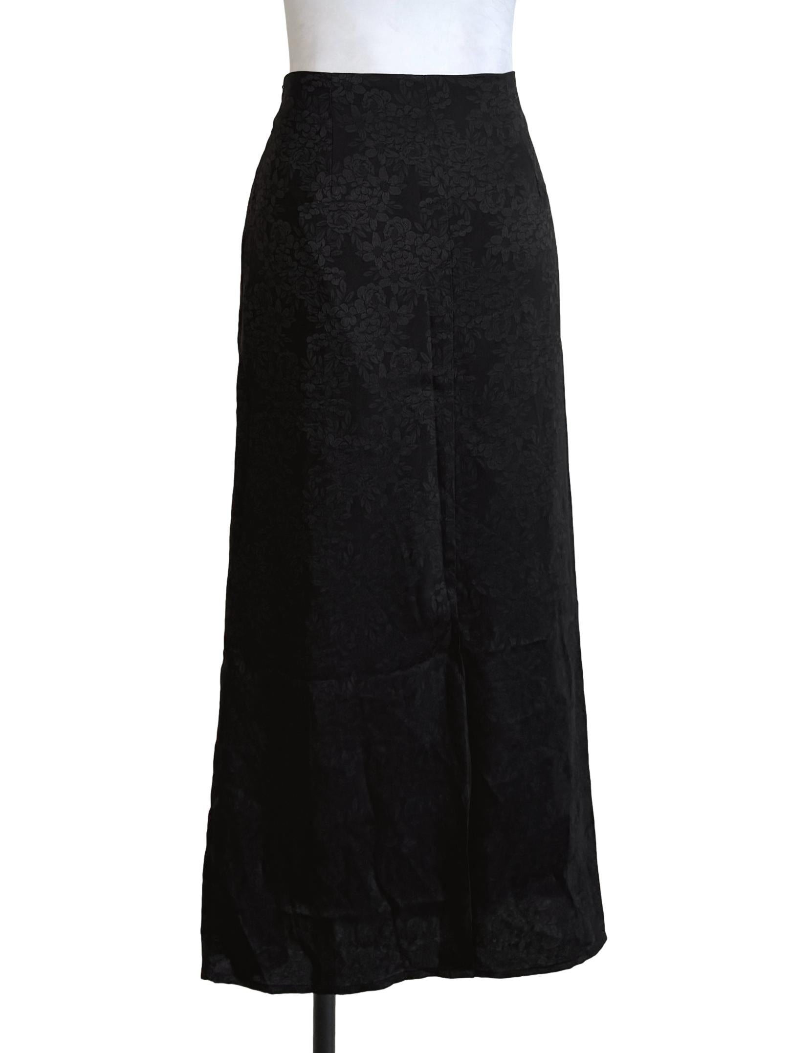 Black A-Line Skirt
