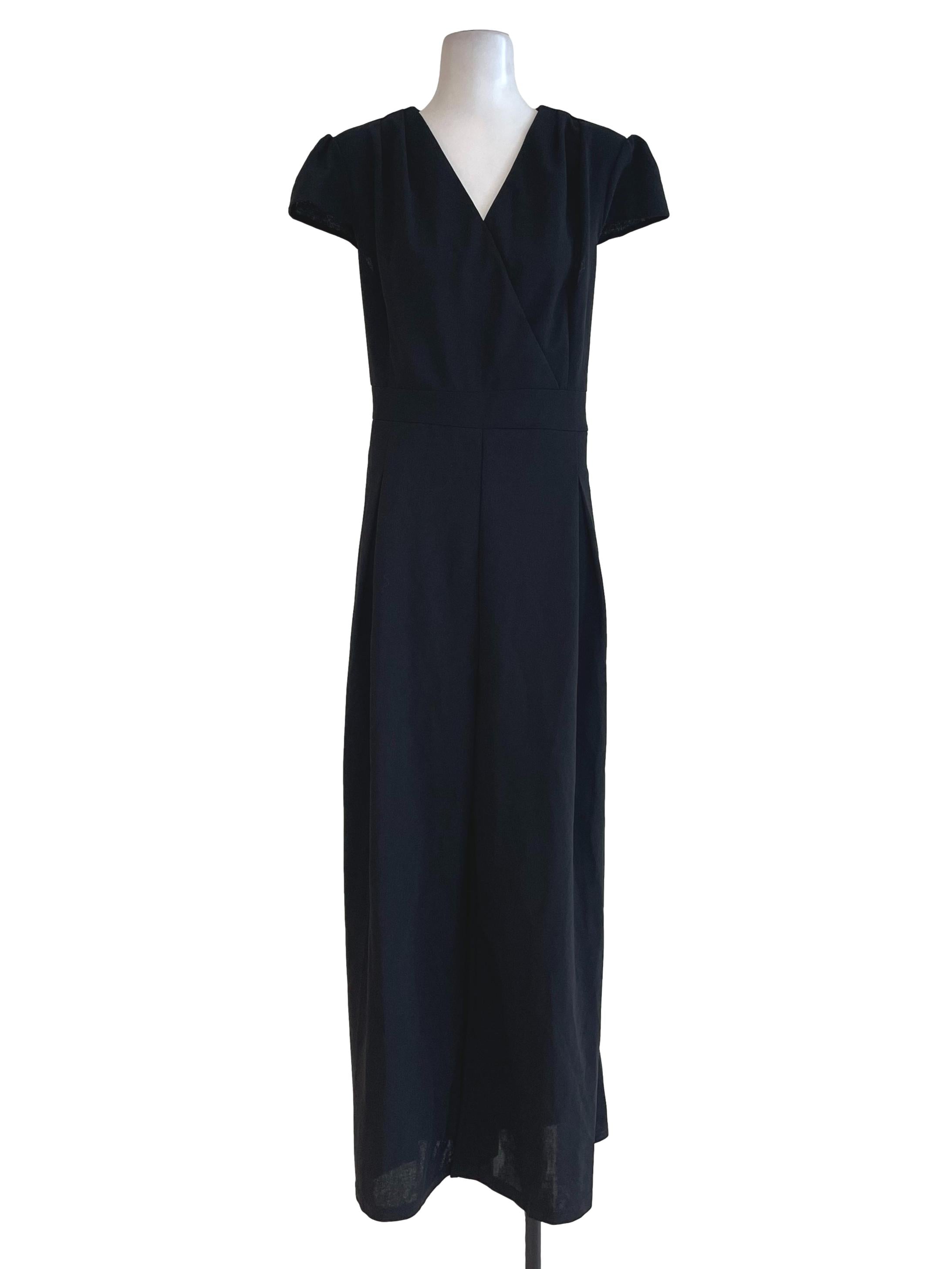 Black Asymmetric Jumpsuits