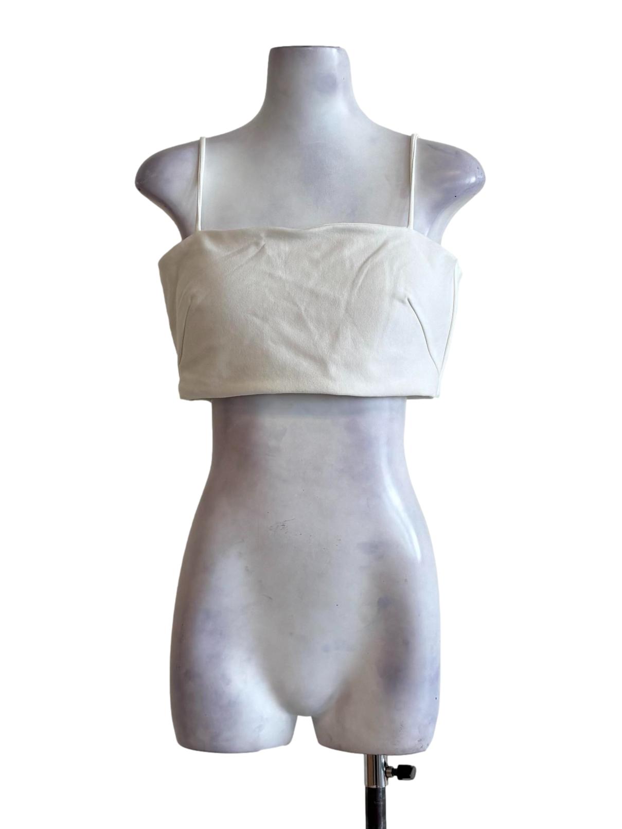 Powder White Camisole Top
