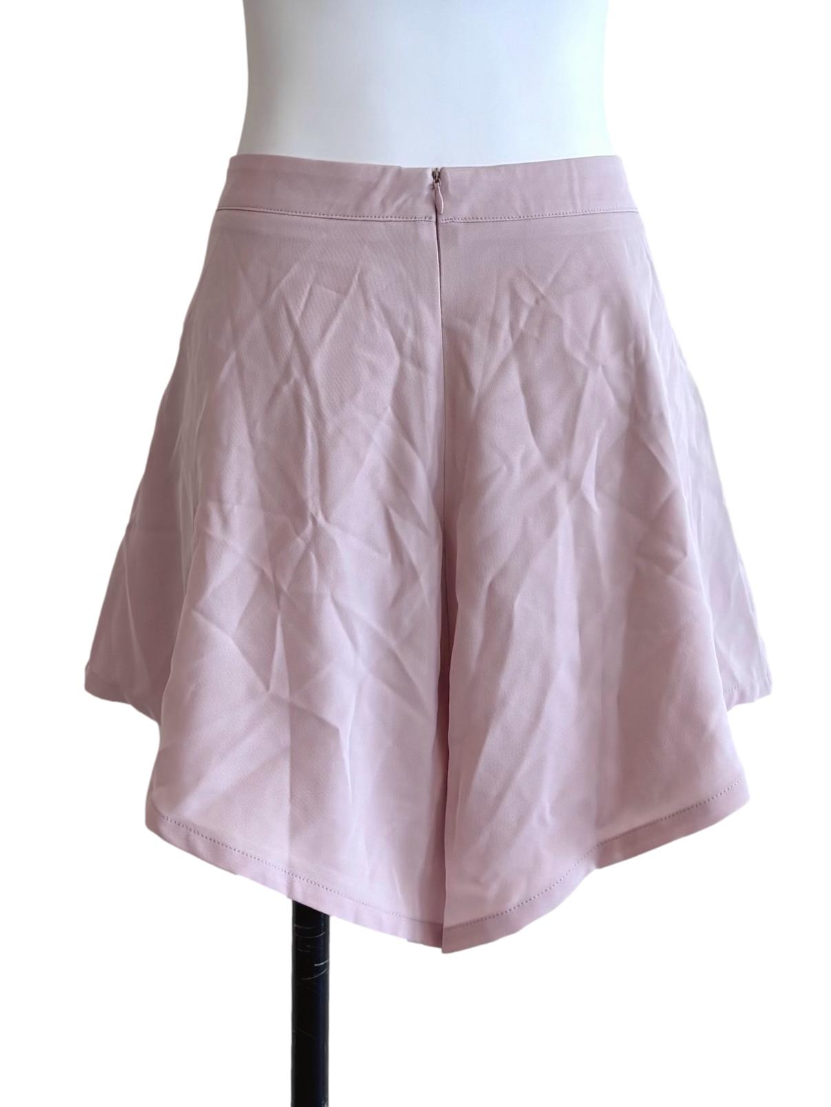 Light Pink Wide Shorts