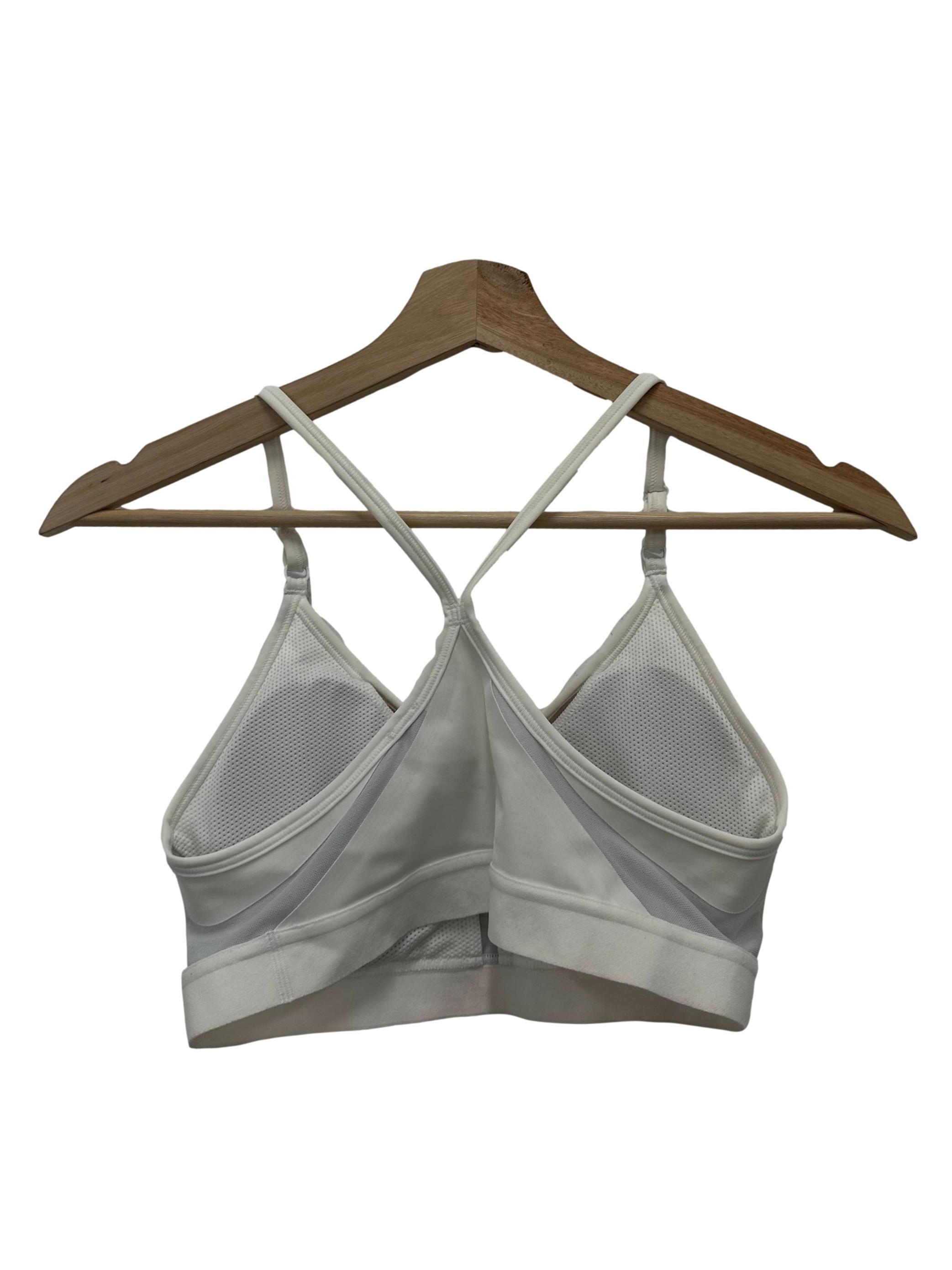 Ivory White Nike Sports Bra