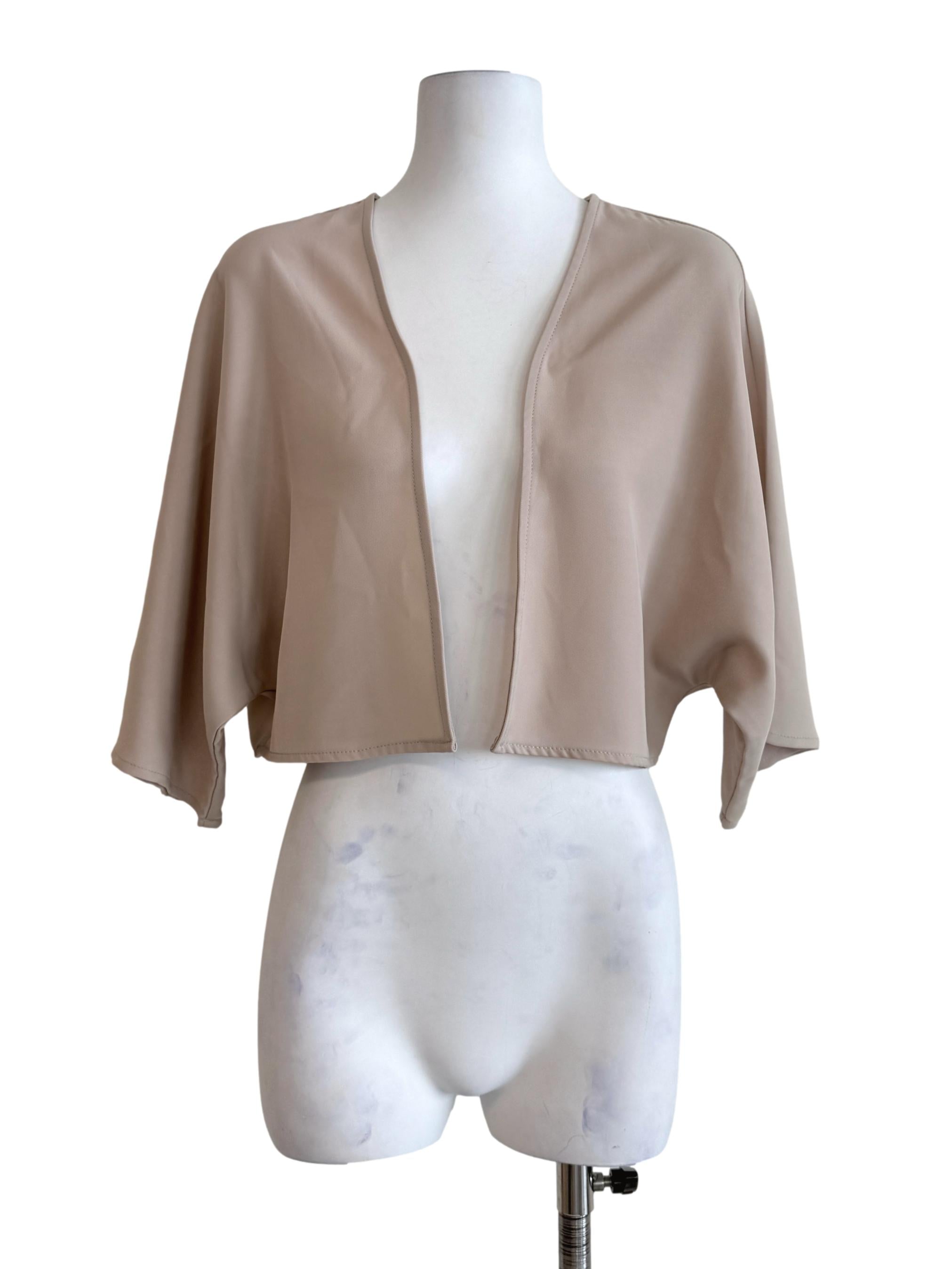 Parchment Beige Batwing Cardigan