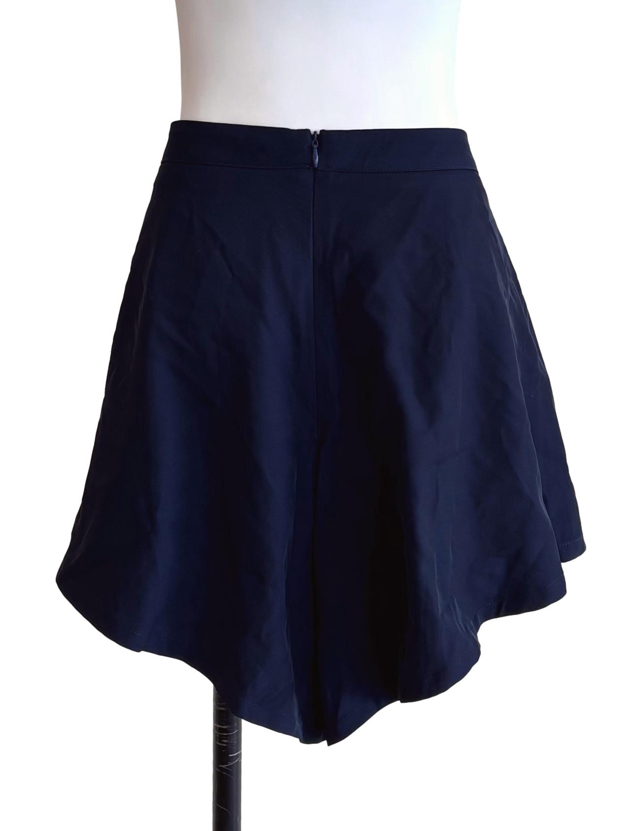 Dark Blue Casual Shorts