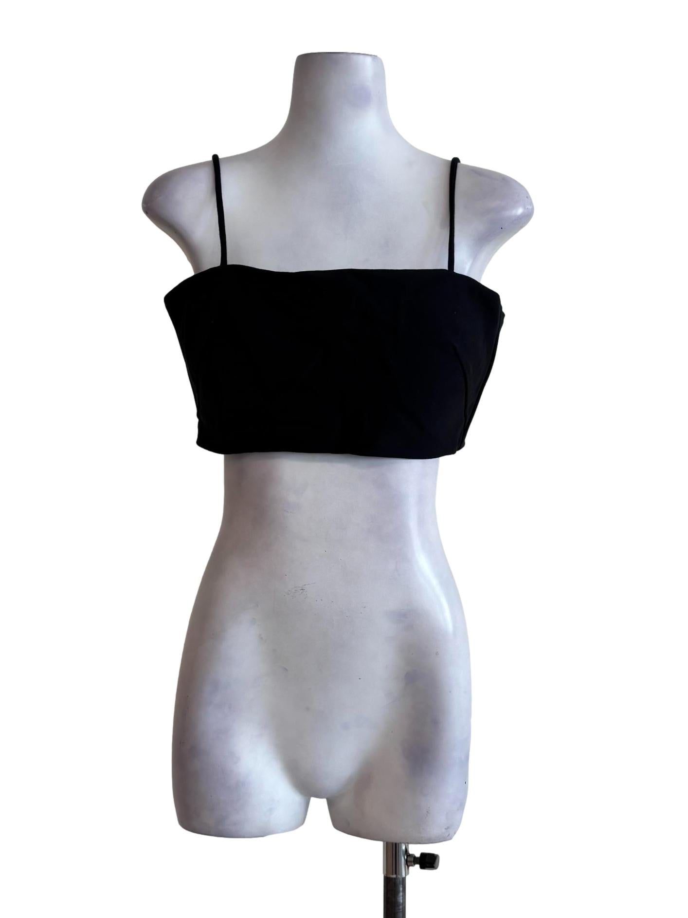 Jet Black Camisole Top