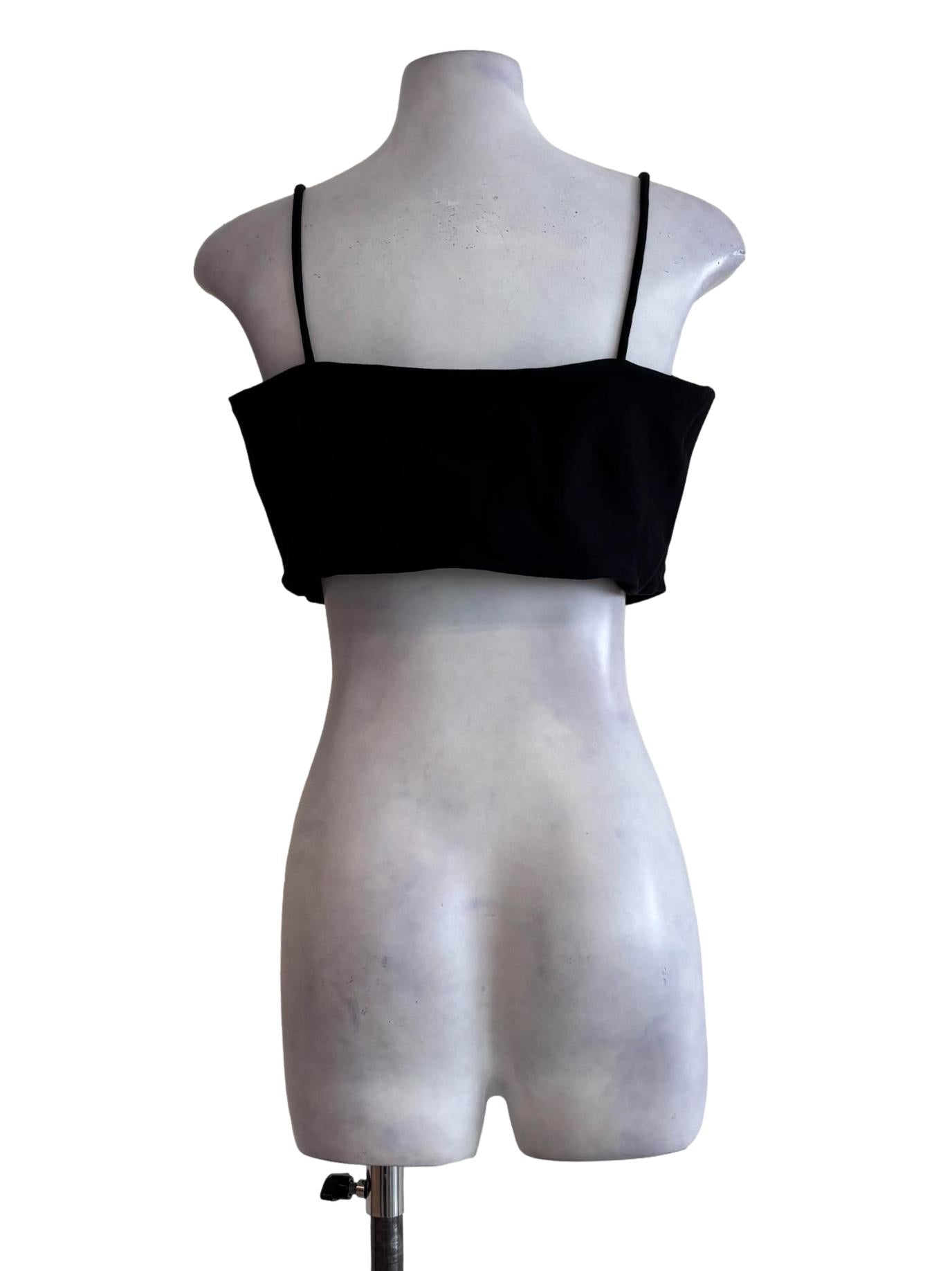 Jet Black Camisole Top
