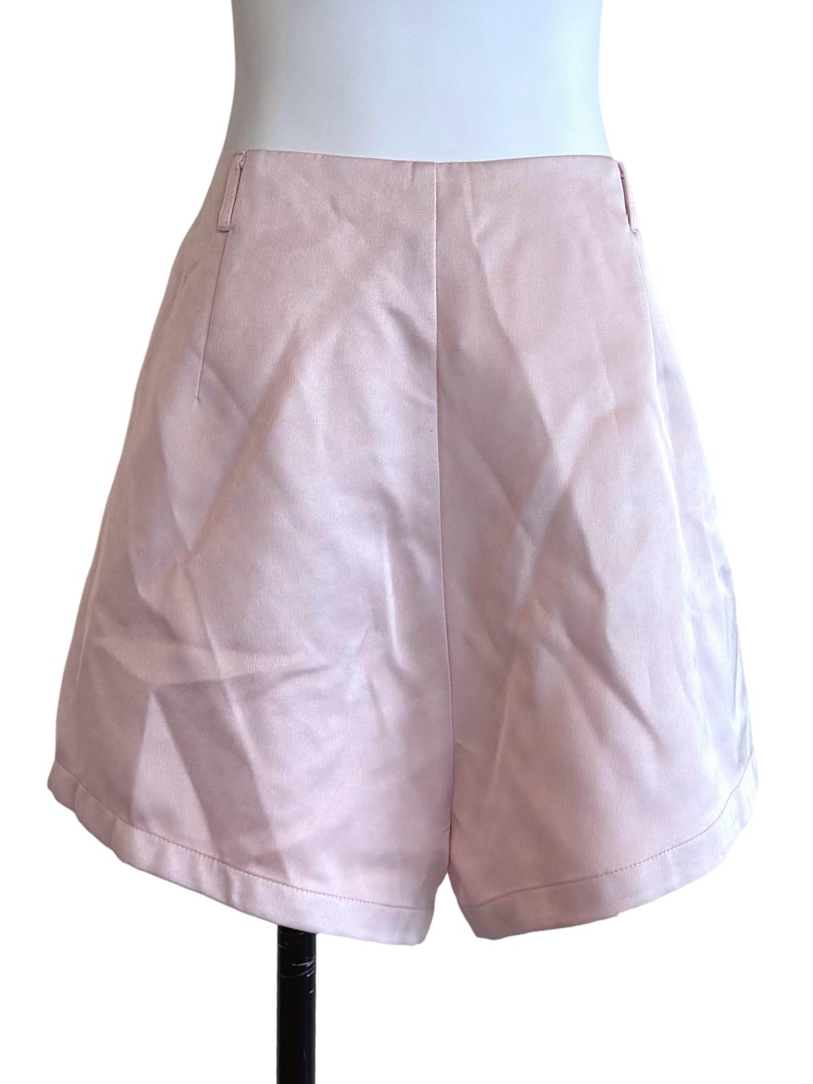 Baby Pink High Waist Shorts