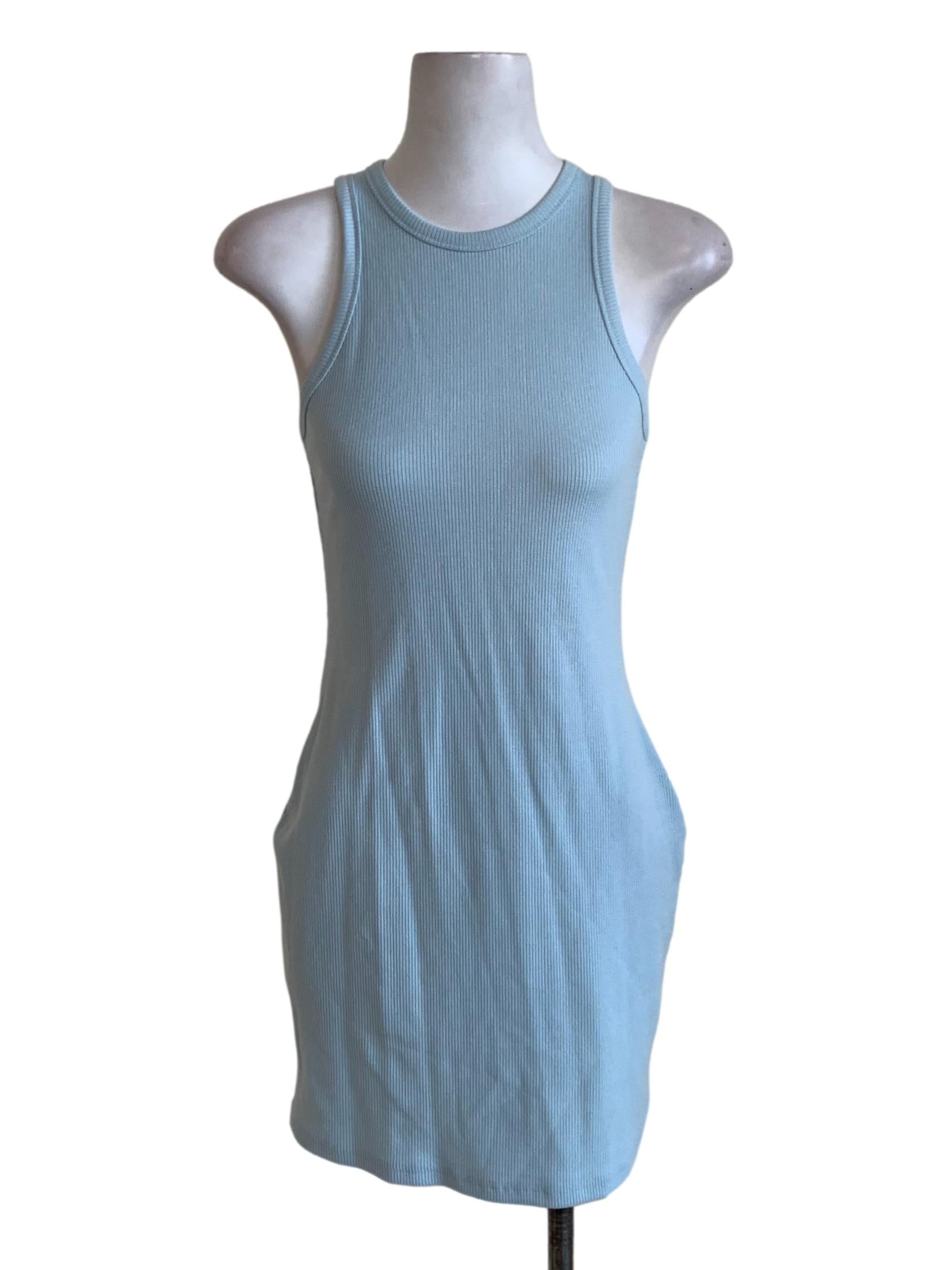 Sky Blue Candy Knit Dress