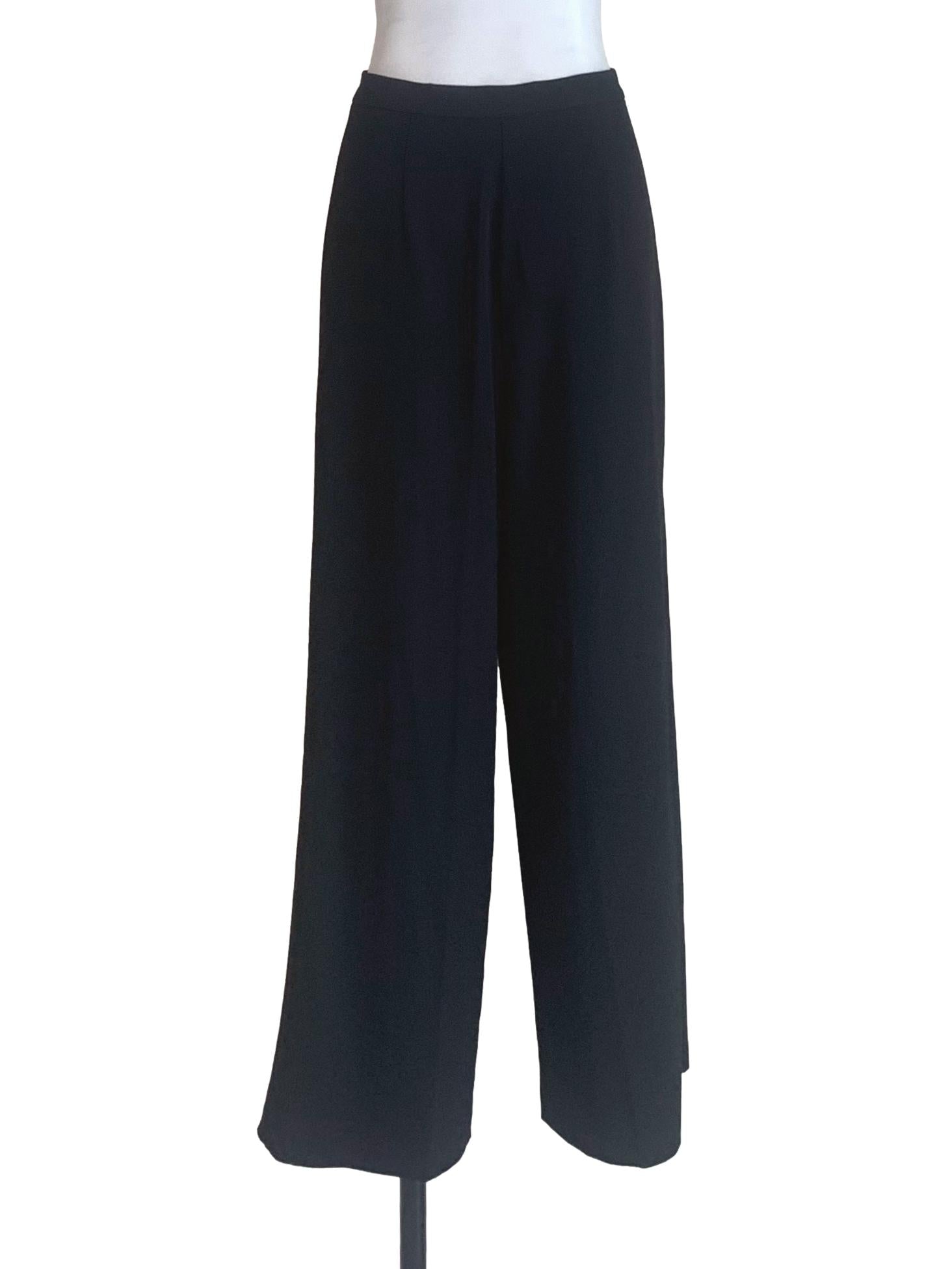 Crow Black Formal Pants LB