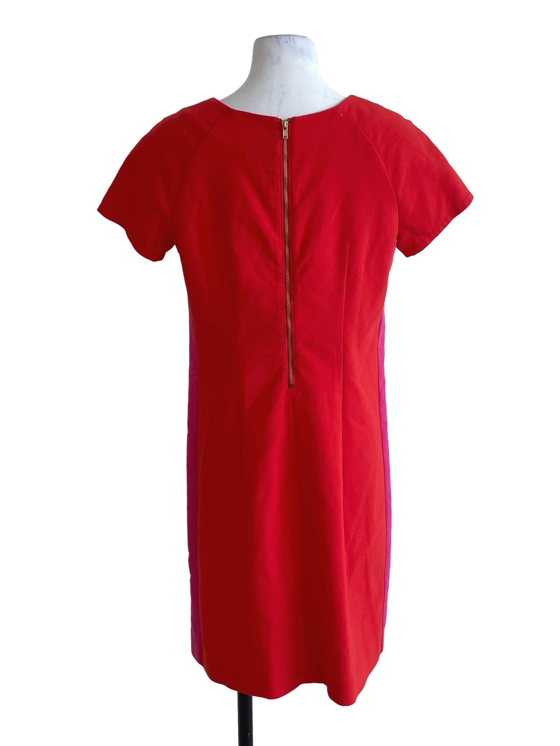 Bright Red A Line Dress
