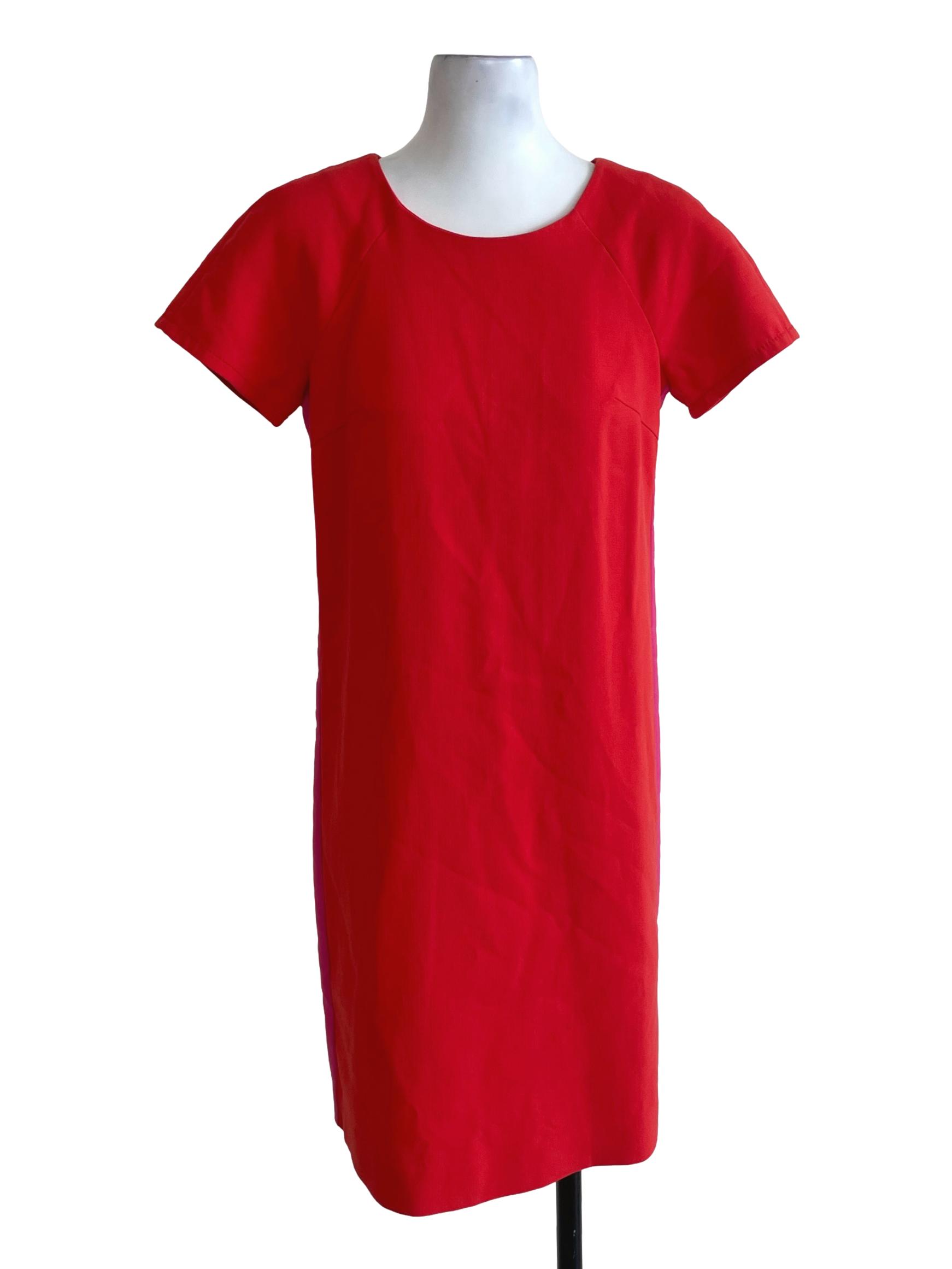 Bright Red A Line Dress