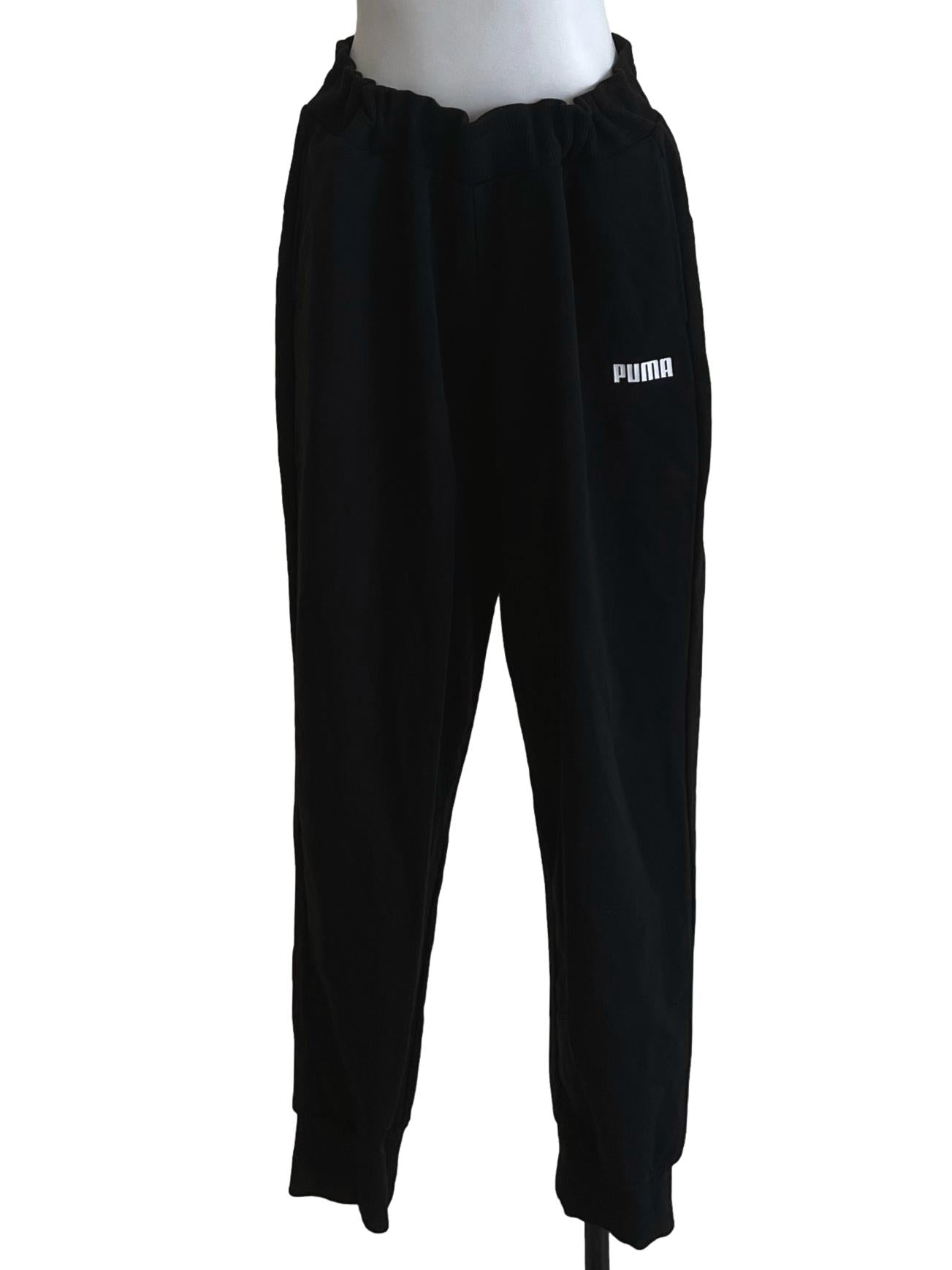 Onyx Black Straight Sweatpants