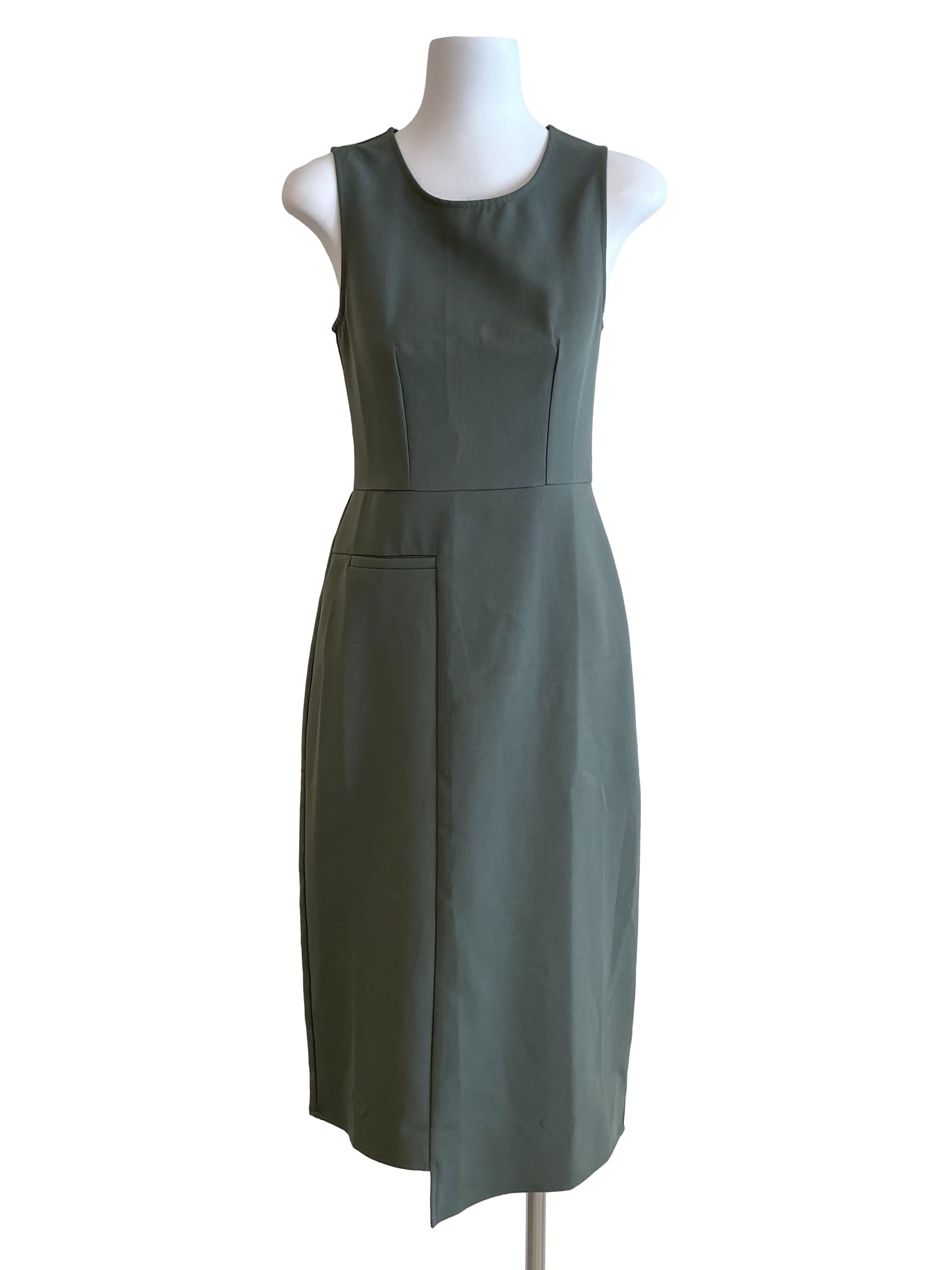 Dusty Pickle Sleeveless Slip Dress