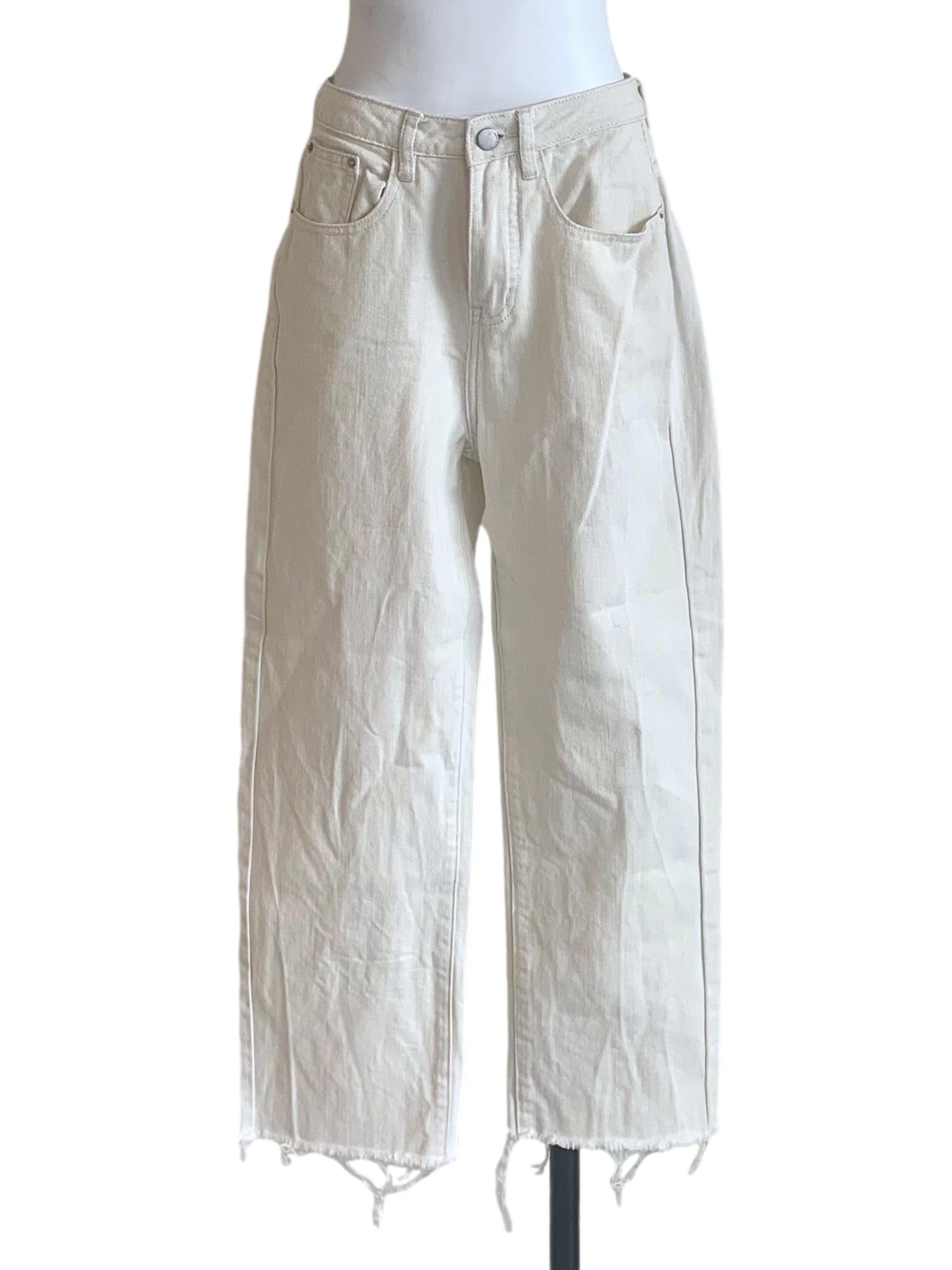 Parchment White Regular Fit Jeans LB