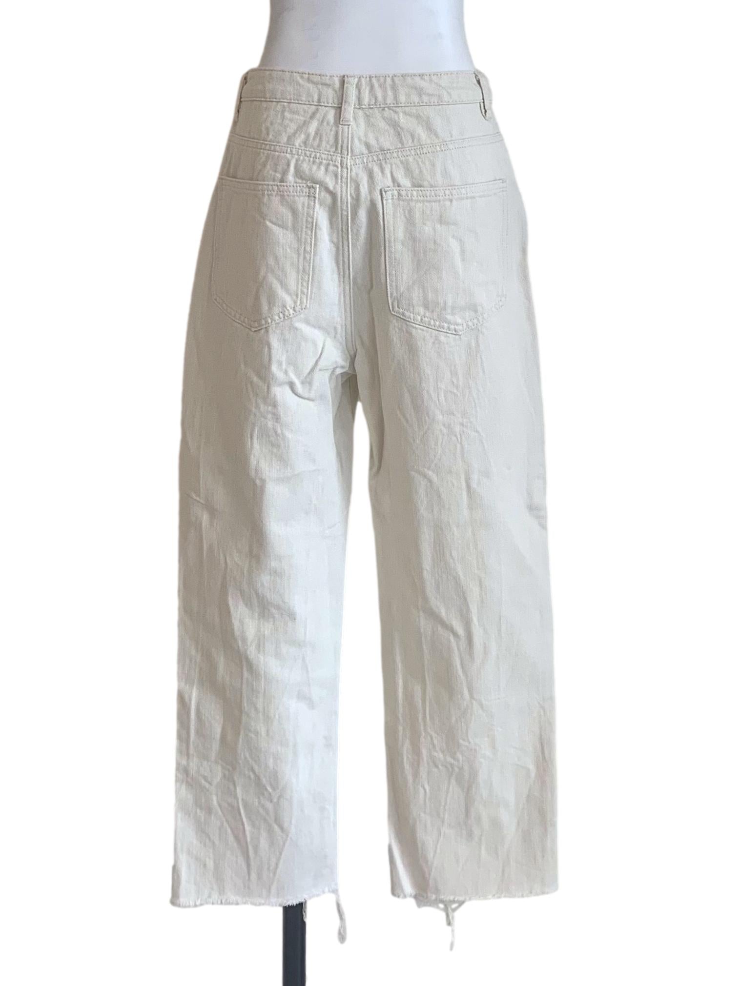 Parchment White Regular Fit Jeans LB