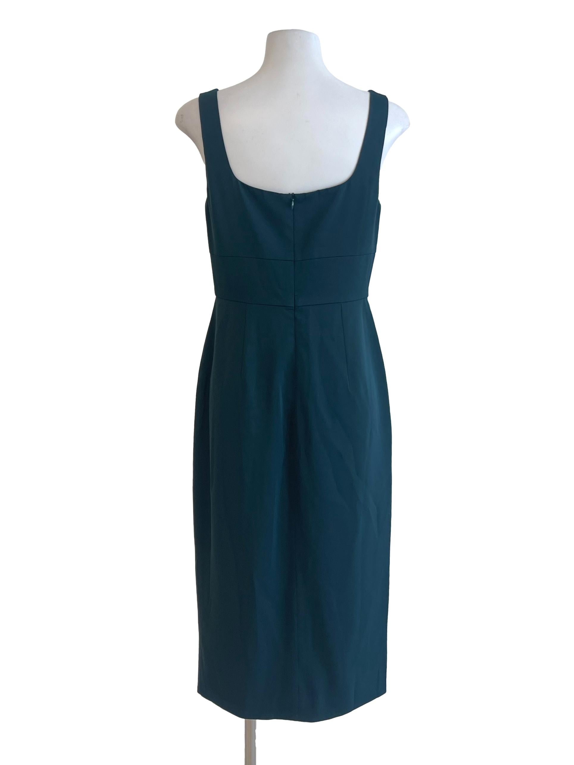 Spruce Square Neck Slit Dress LB