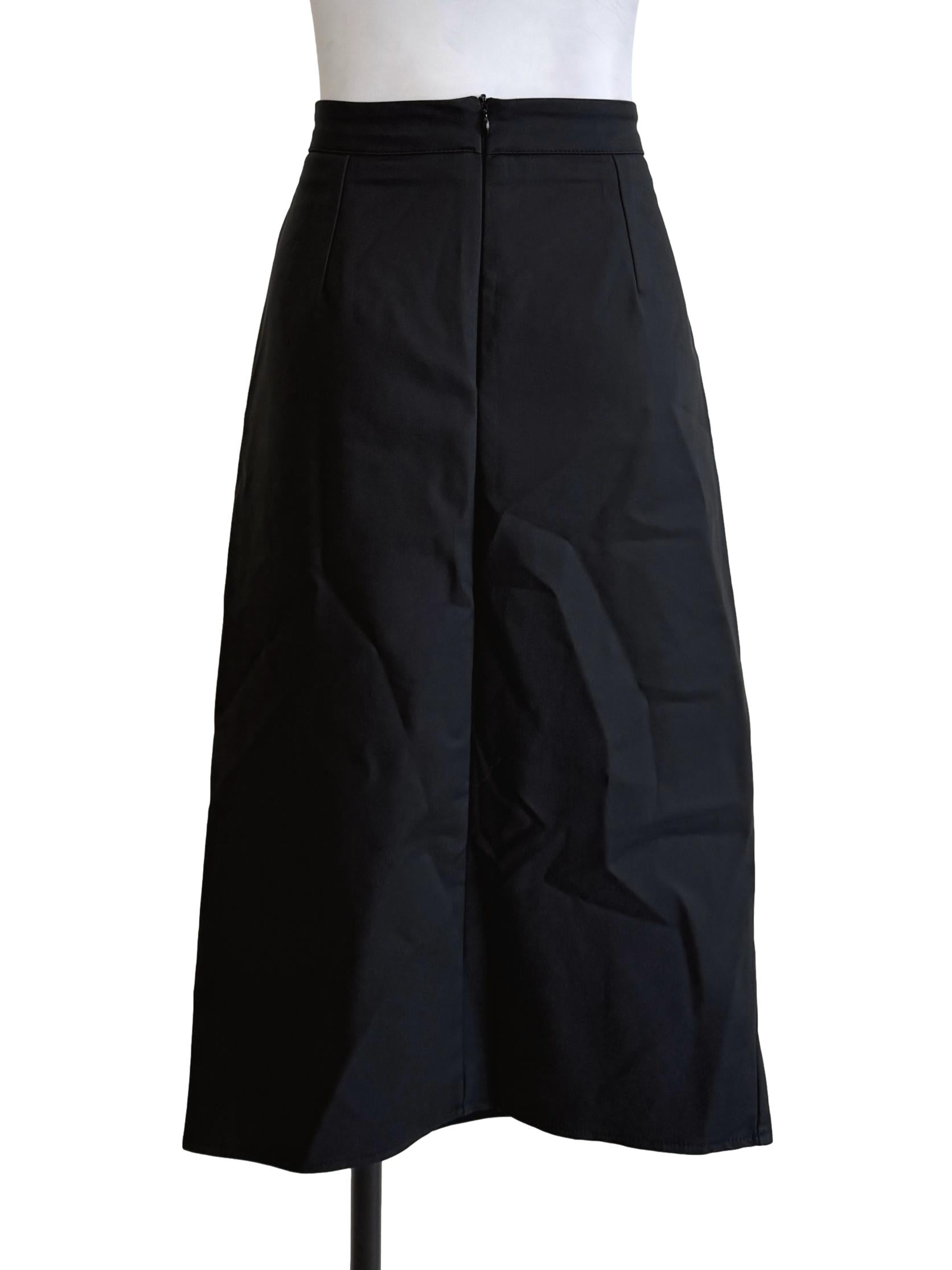 Iron Grey Pencil Skirt