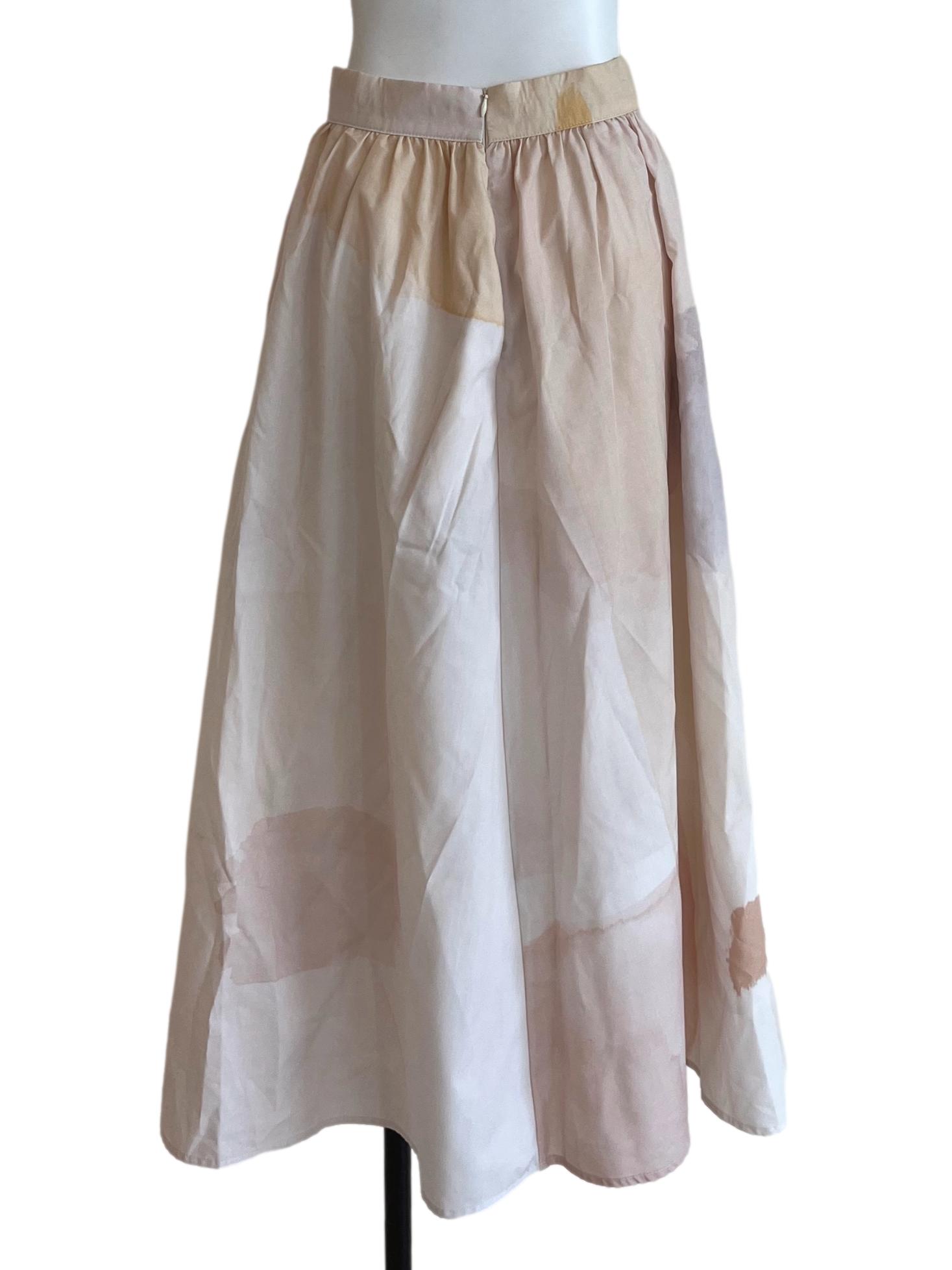 Multicoloured Knee Length Skirt TWL